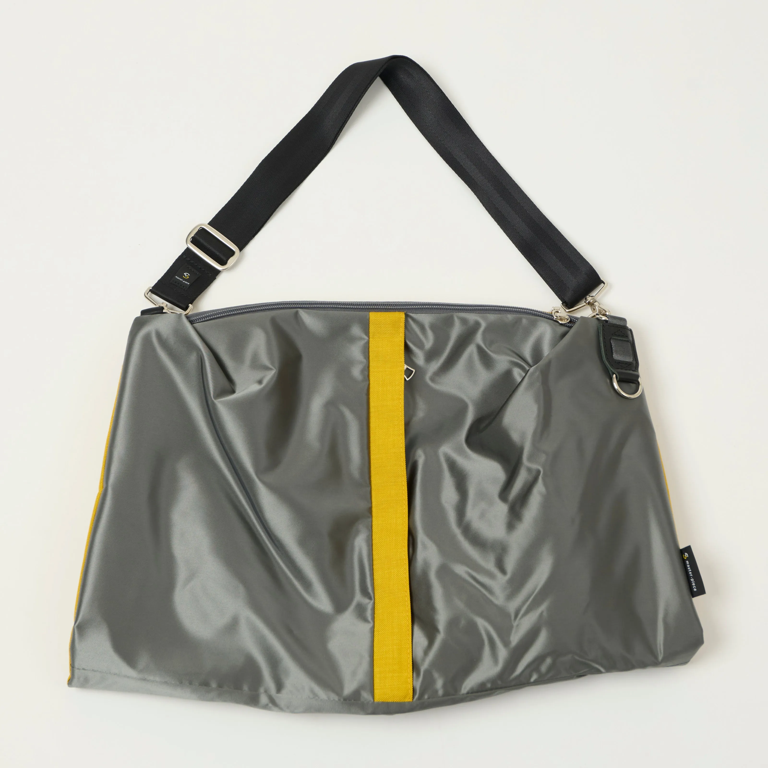 Master-Piece Protean Shoulder Bag - Silver sold by Son of a Stag