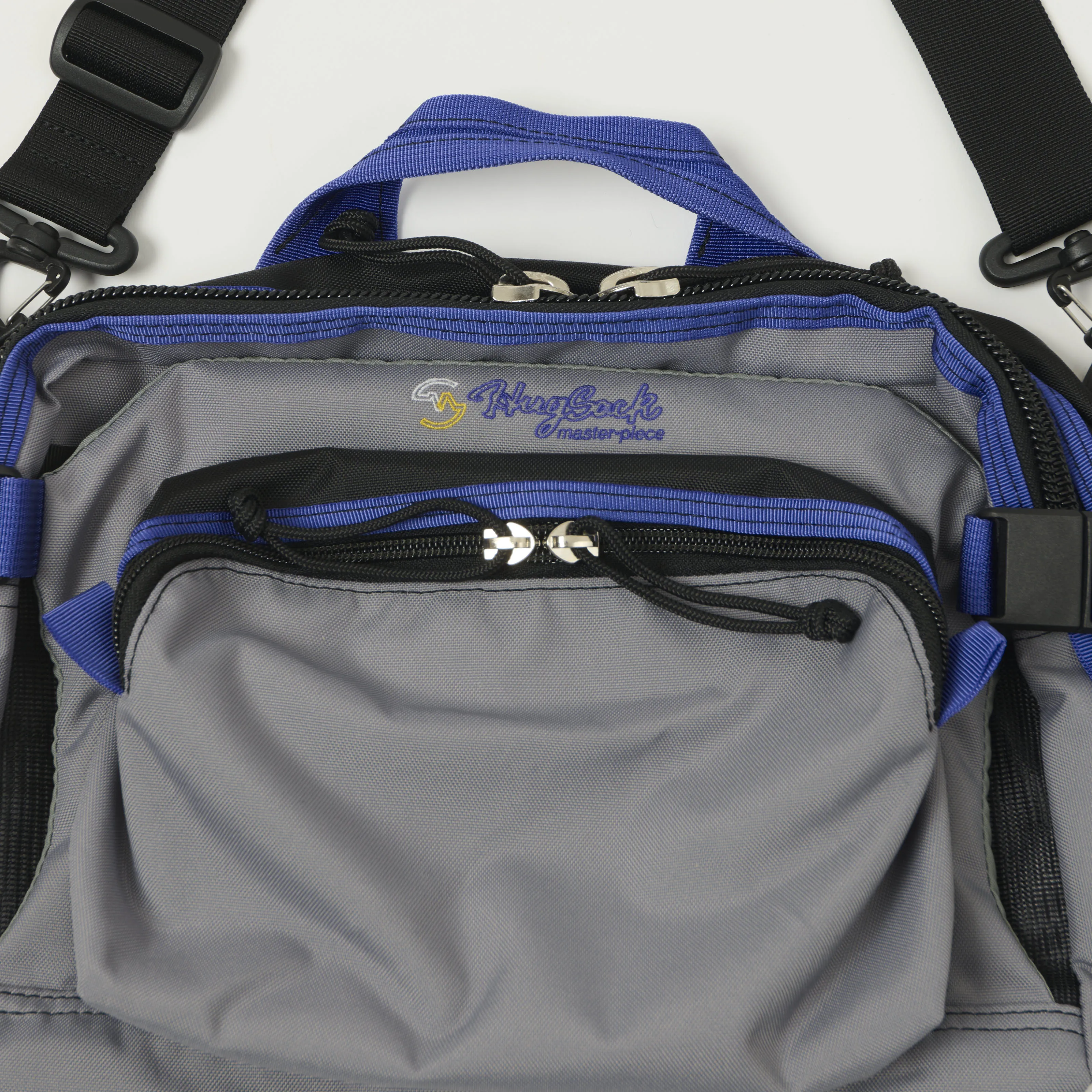 Master-Piece Hugsack Shoulder Bag - Grey/Multi sold by Son of a Stag product image thumbnail 2