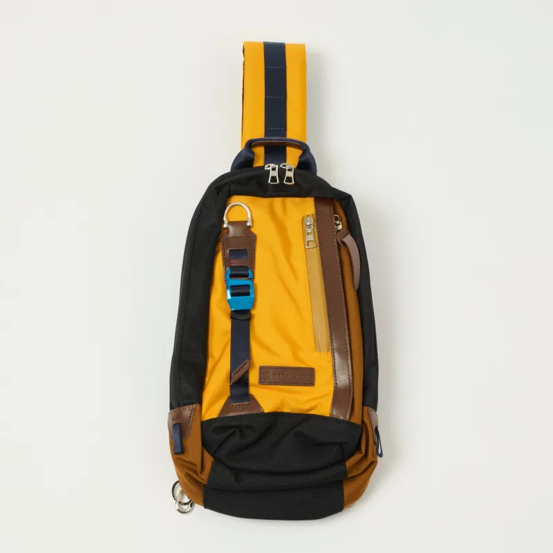 Master-Piece Potential Sling Bag - Orange/Multi sold by Son of a Stag