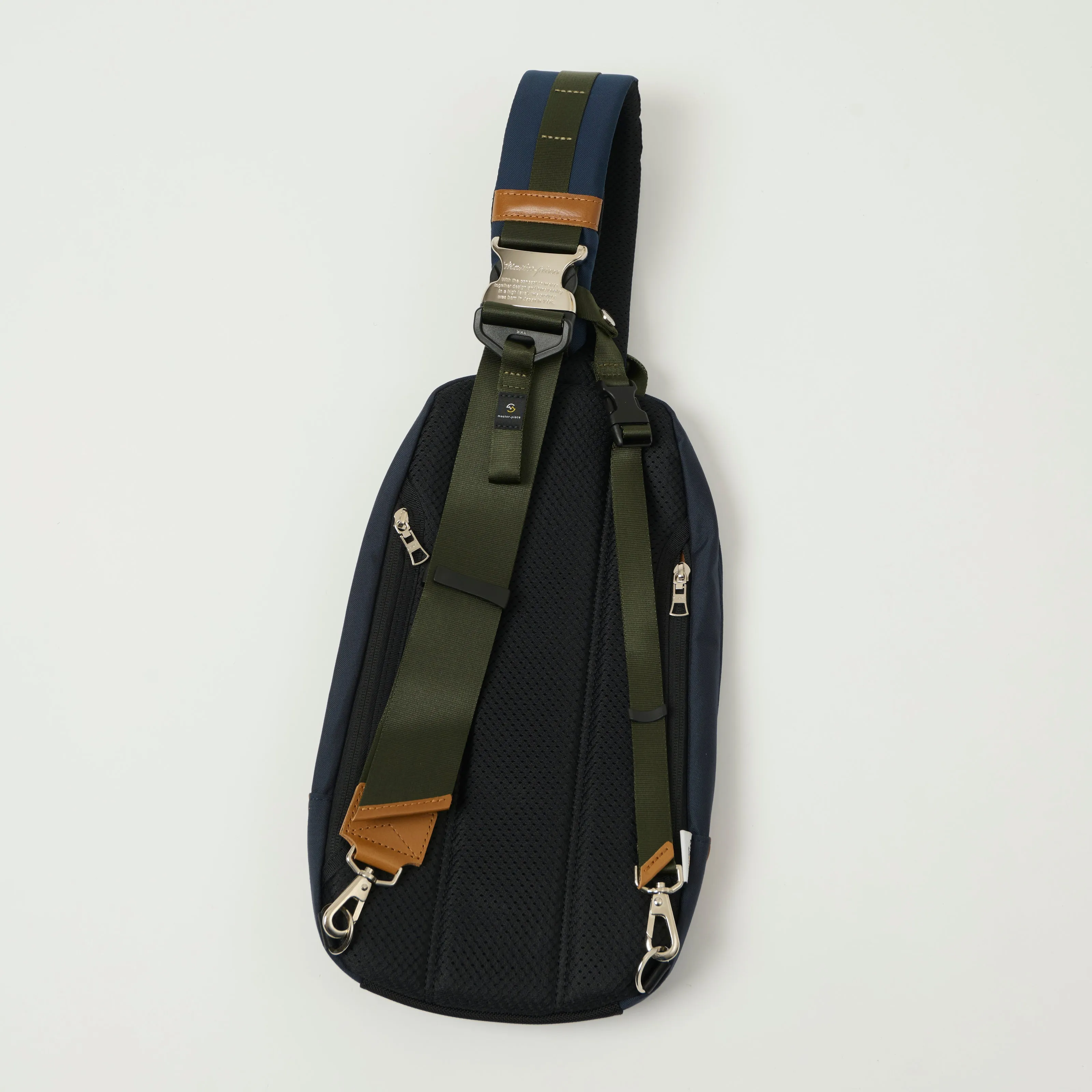 Master-Piece Potential Sling Bag - Blue/Multi sold by Son of a Stag product image thumbnail 4