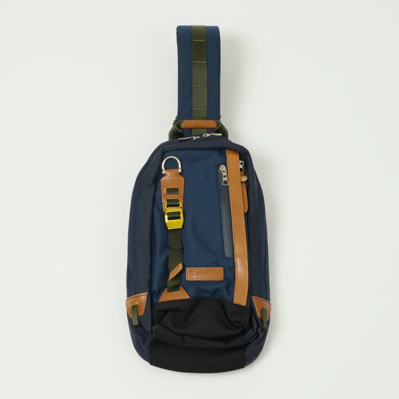 Master-Piece Potential Sling Bag - Blue/Multi sold by Son of a Stag