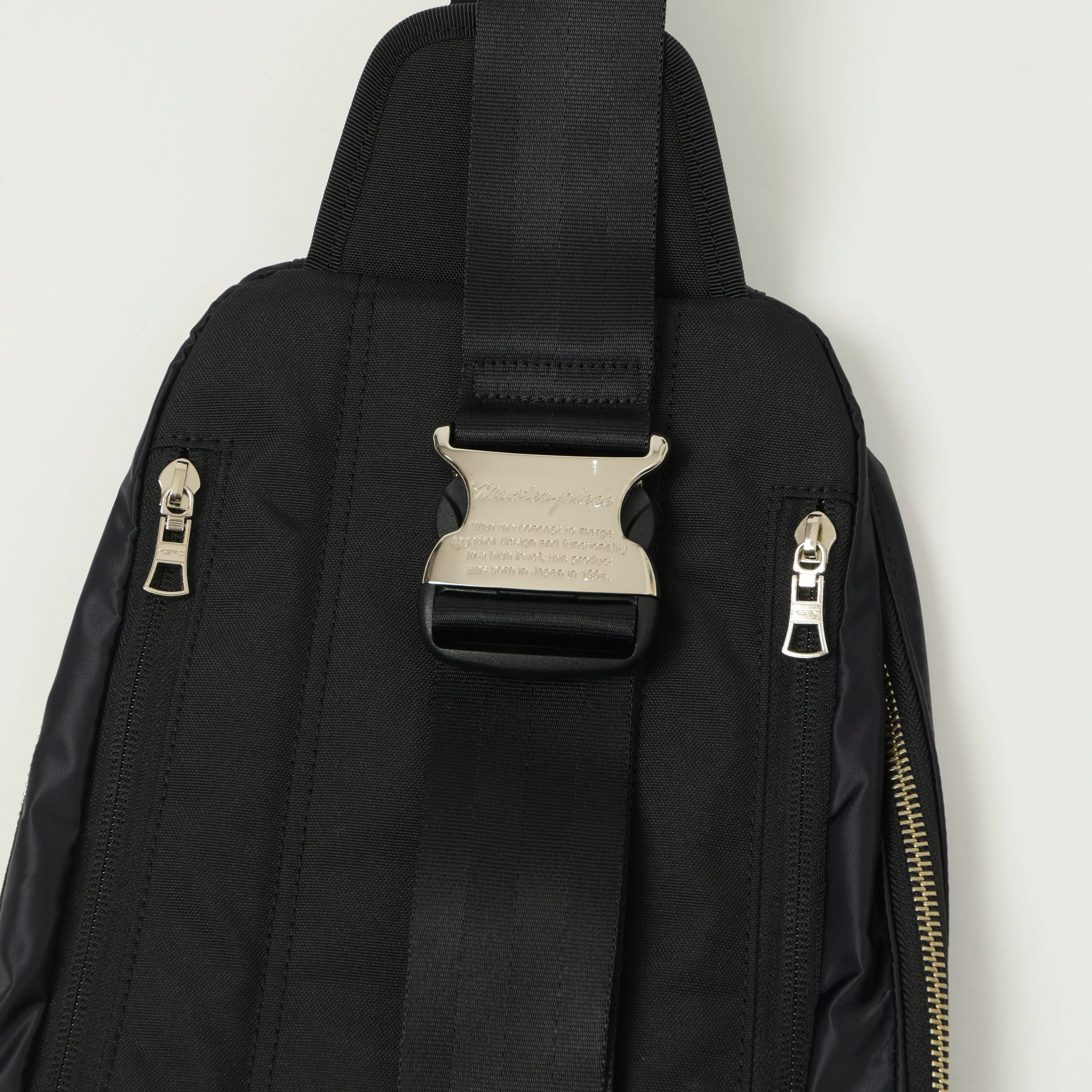 Master-Piece Lightning Sling Bag - Black sold by Son of a Stag product image thumbnail 4