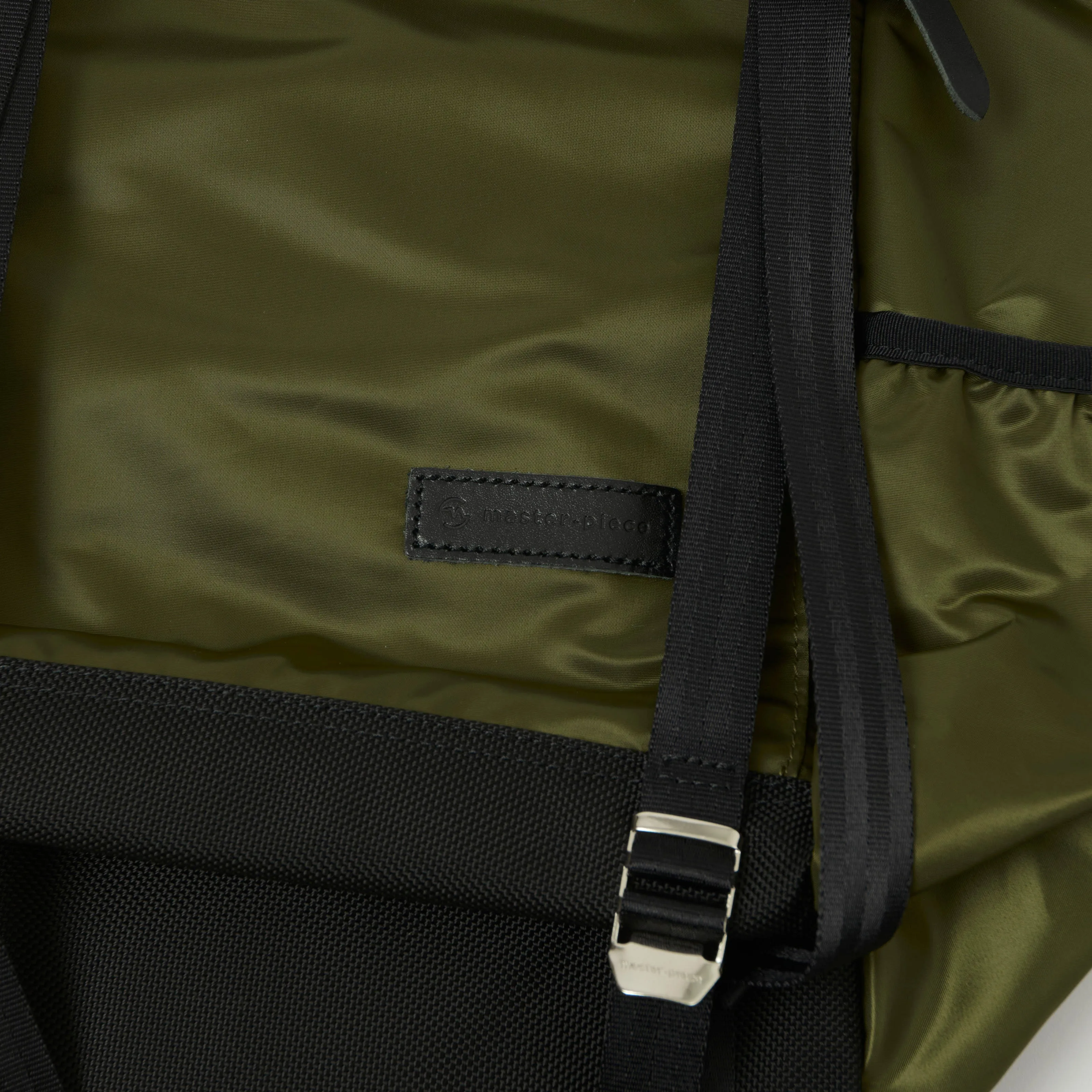 Master-Piece Lightning Flap Backpack - Khaki sold by Son of a Stag product image thumbnail 2