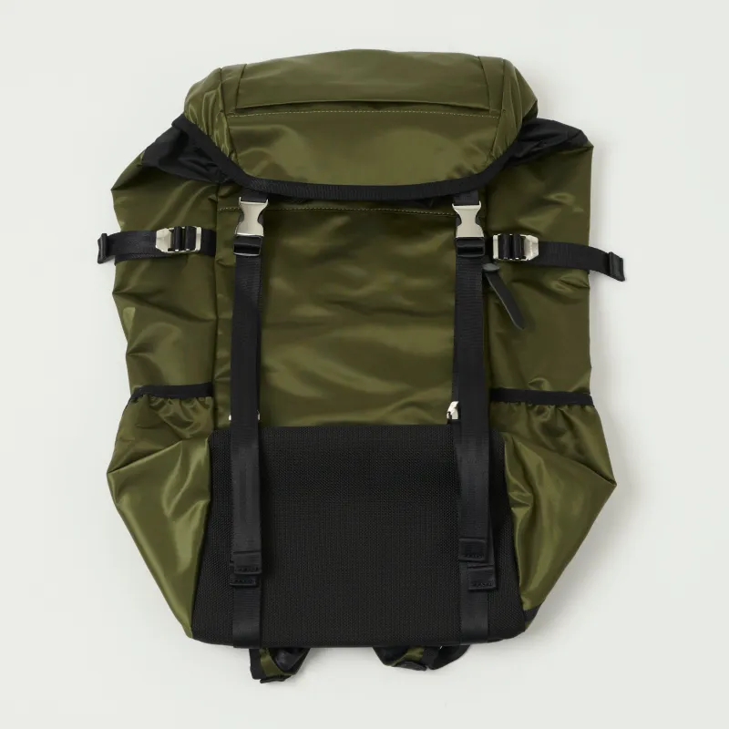 Master-Piece Lightning Flap Backpack - Khaki sold by Son of a Stag