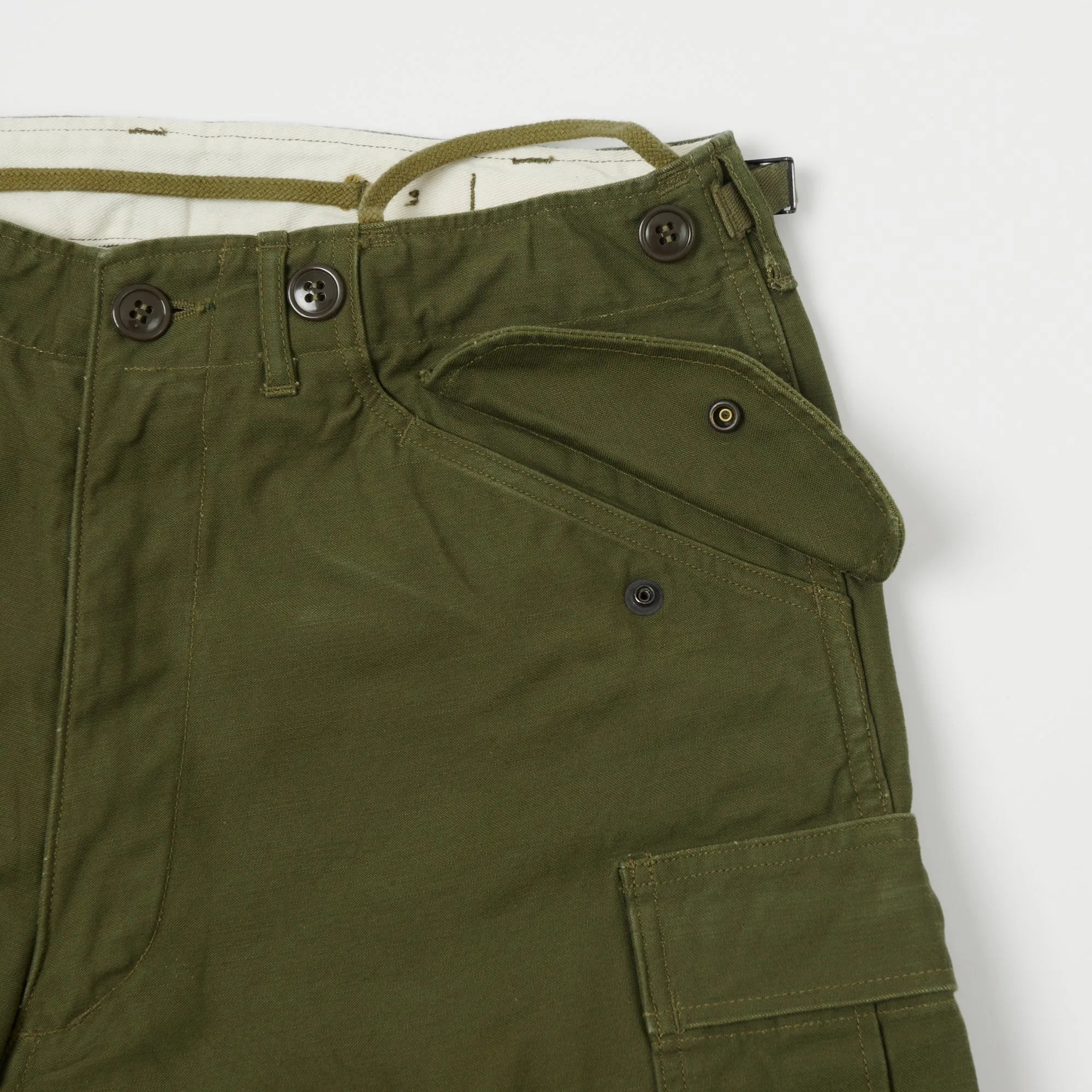 Buzz Rickson's U.S. Army M-1951 Field Trouser - Olive sold by Son of a Stag product image thumbnail 2