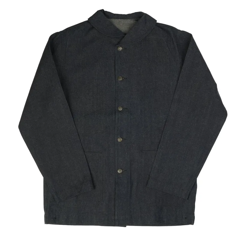 Buzz Rickson's Denim Work Jacket - Navy sold by Son of a Stag