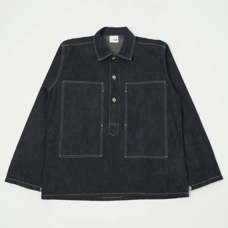 Buzz Rickson's U.S. Army Denim Pullover Jacket - Indigo sold by Son of a Stag