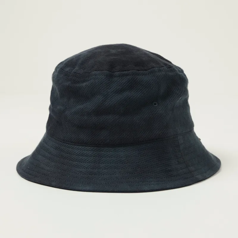 Sublime Uneven Bucket Hat - Navy made by Sublime