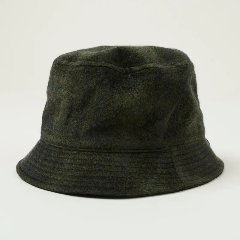 Sublime Needle Check Bucket Hat - Green made by Sublime