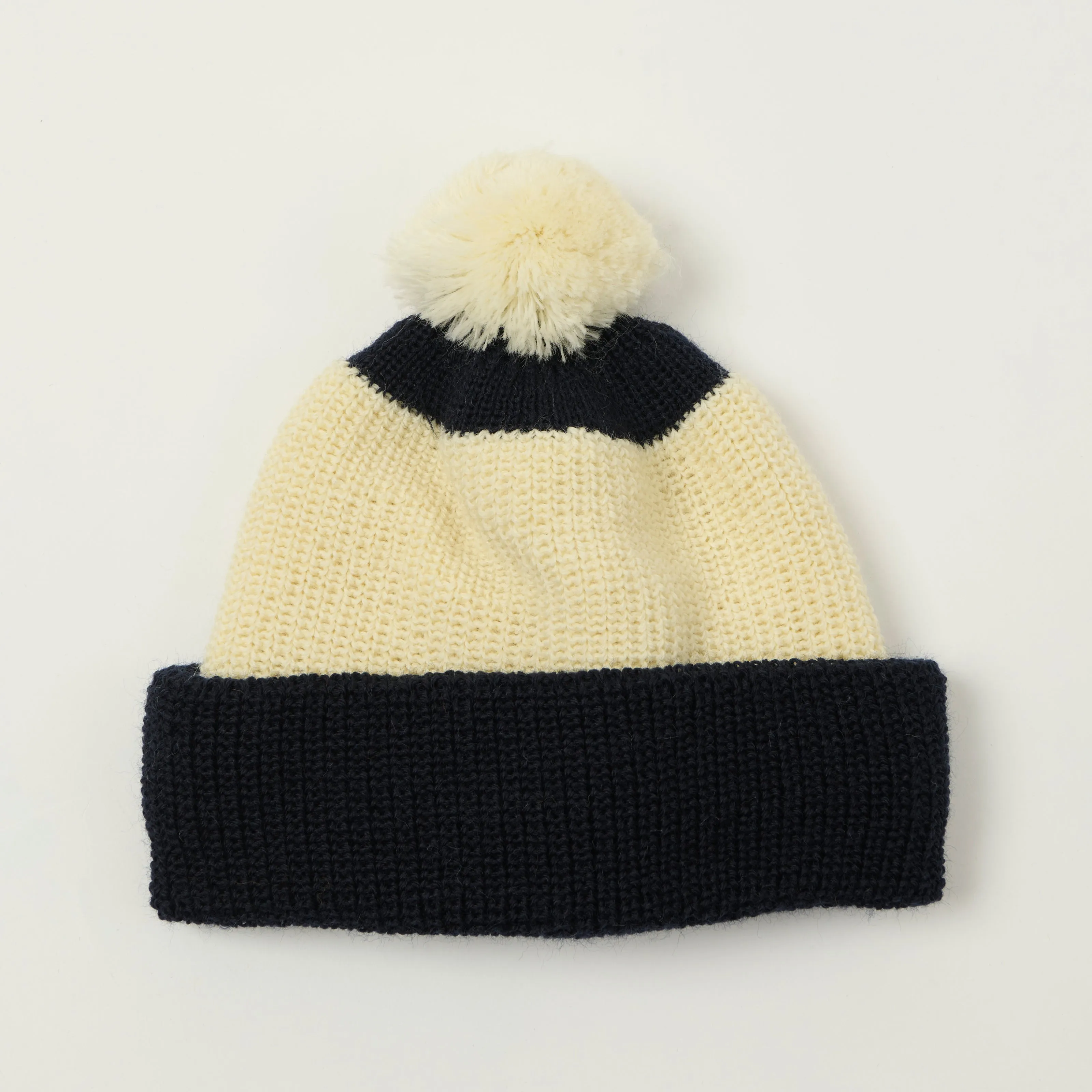 Heimat 'Muetze' Signal U Boat Hat - Ink/Seashell sold by Son of a Stag