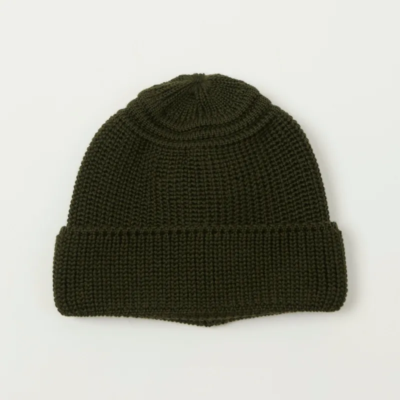 Heimat Merino Trawler Hat - Military Green sold by Son of a Stag