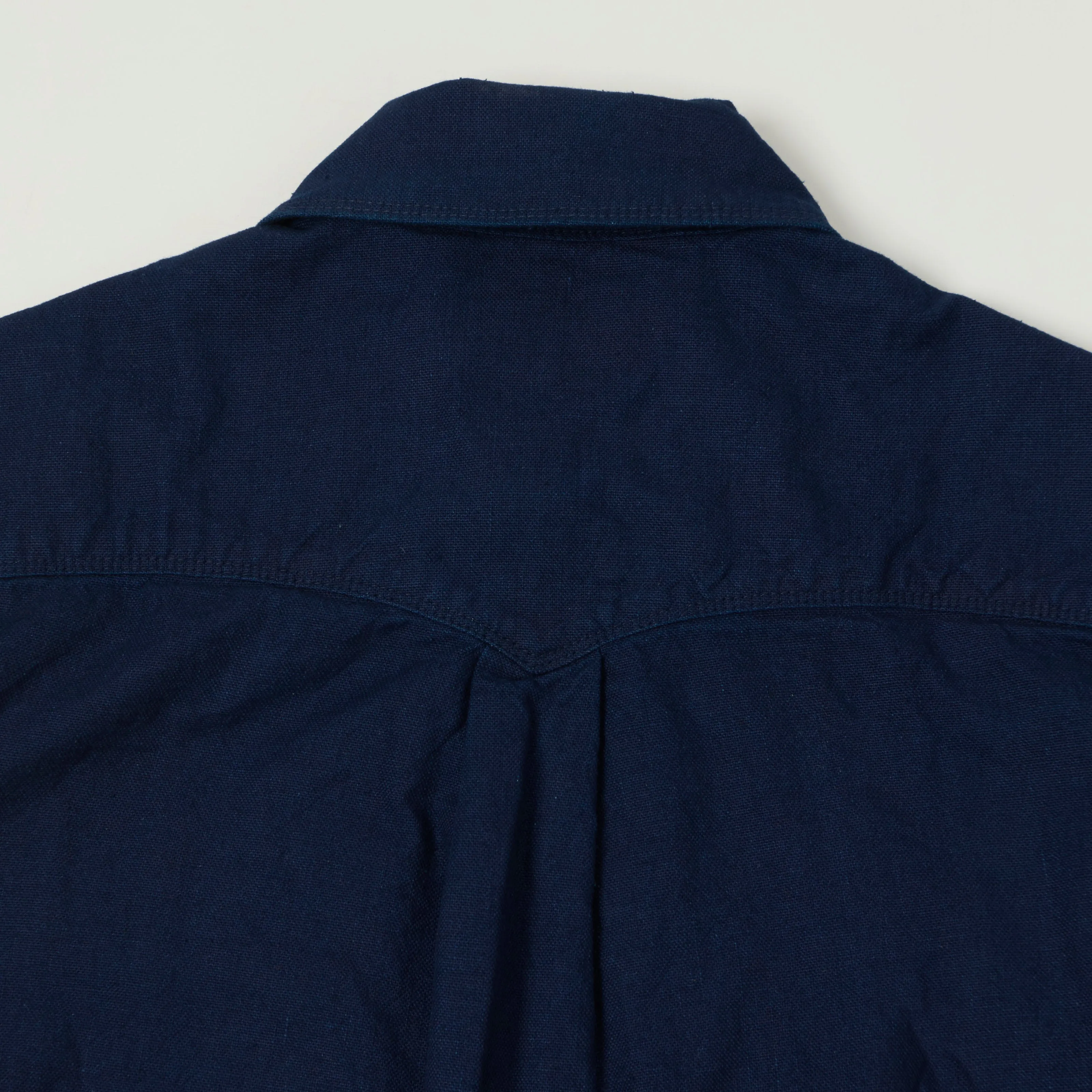 Freenote Cloth 'Kamas' Canvas Work Shirt - Indigo sold by Son of a Stag product image thumbnail 5