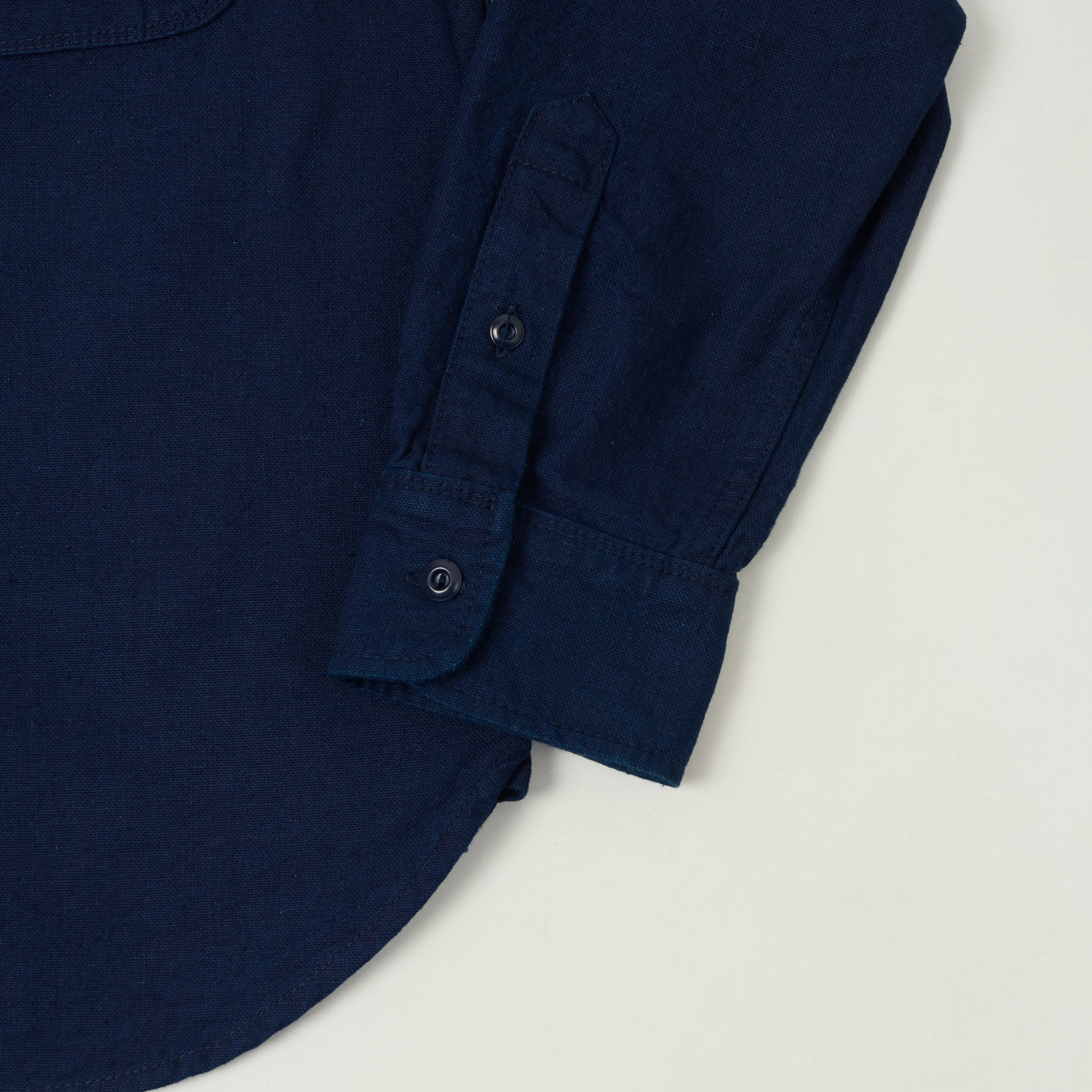 Freenote Cloth 'Kamas' Canvas Work Shirt - Indigo sold by Son of a Stag product image thumbnail 3