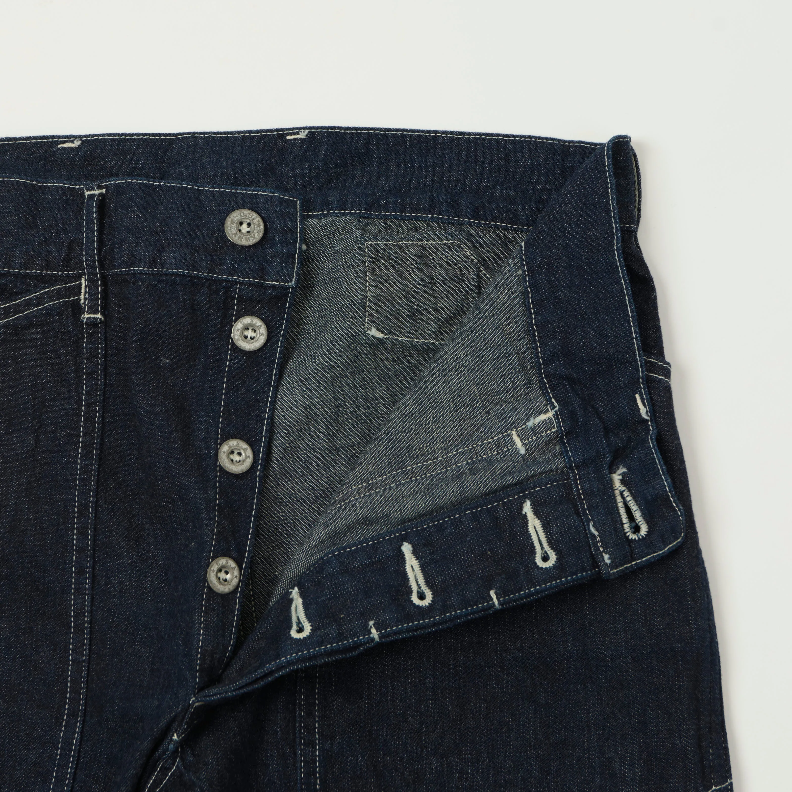 Buzz Rickson's U.S. Army Denim Work Trousers - One Wash sold by Son of a Stag product image thumbnail 4