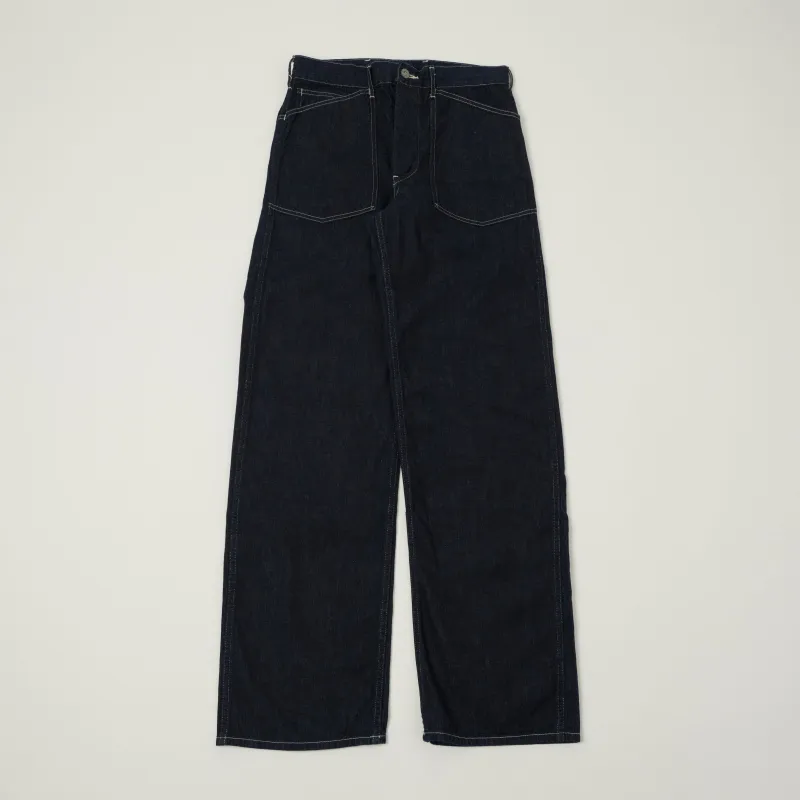 Buzz Rickson's U.S. Army Denim Work Trousers - One Wash sold by Son of a Stag