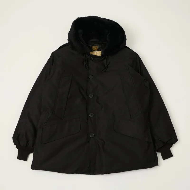 Buzz Rickson's William Gibson Type B-9 Extreme Cold Flight Parka - Black sold by Son of a Stag
