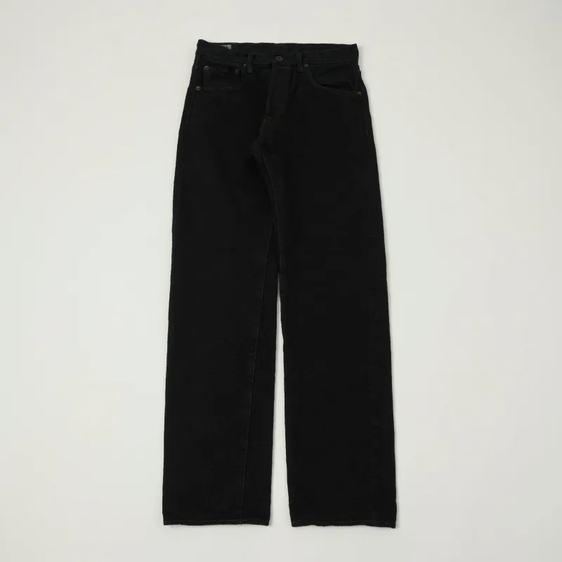 ONI Denim 277 'Bumpy' 17oz Regular Straight Jean - Black One Wash sold by Son of a Stag