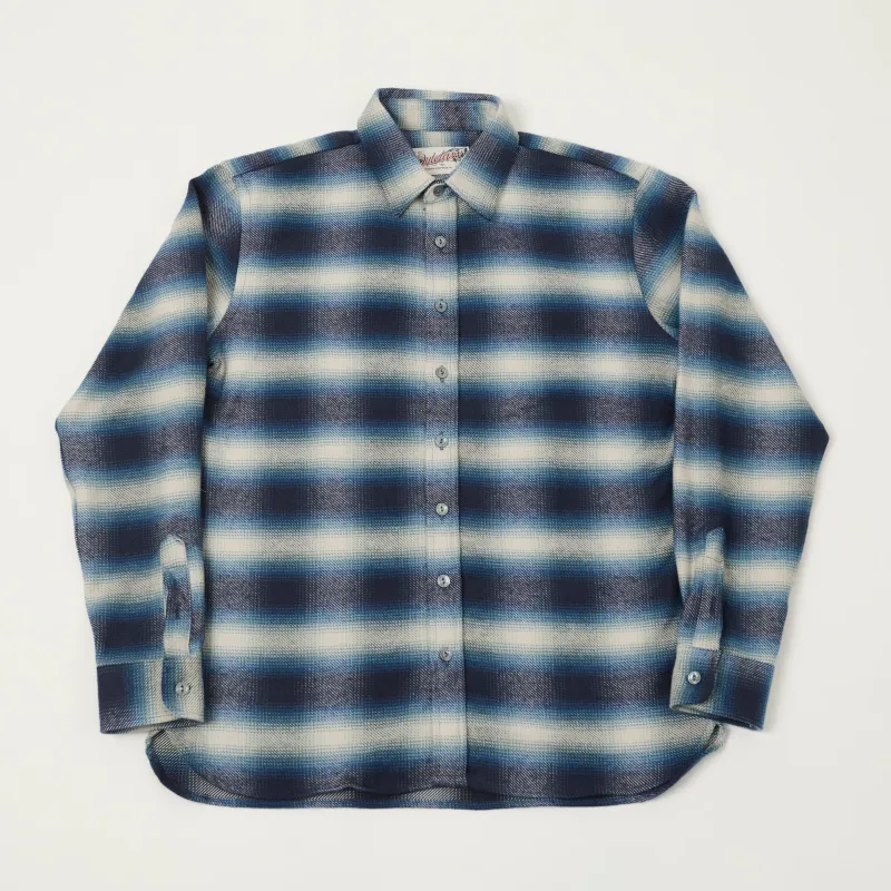 Outclass Blanket Easy Shirt - Blue Shadow Plaid sold by Son of a Stag