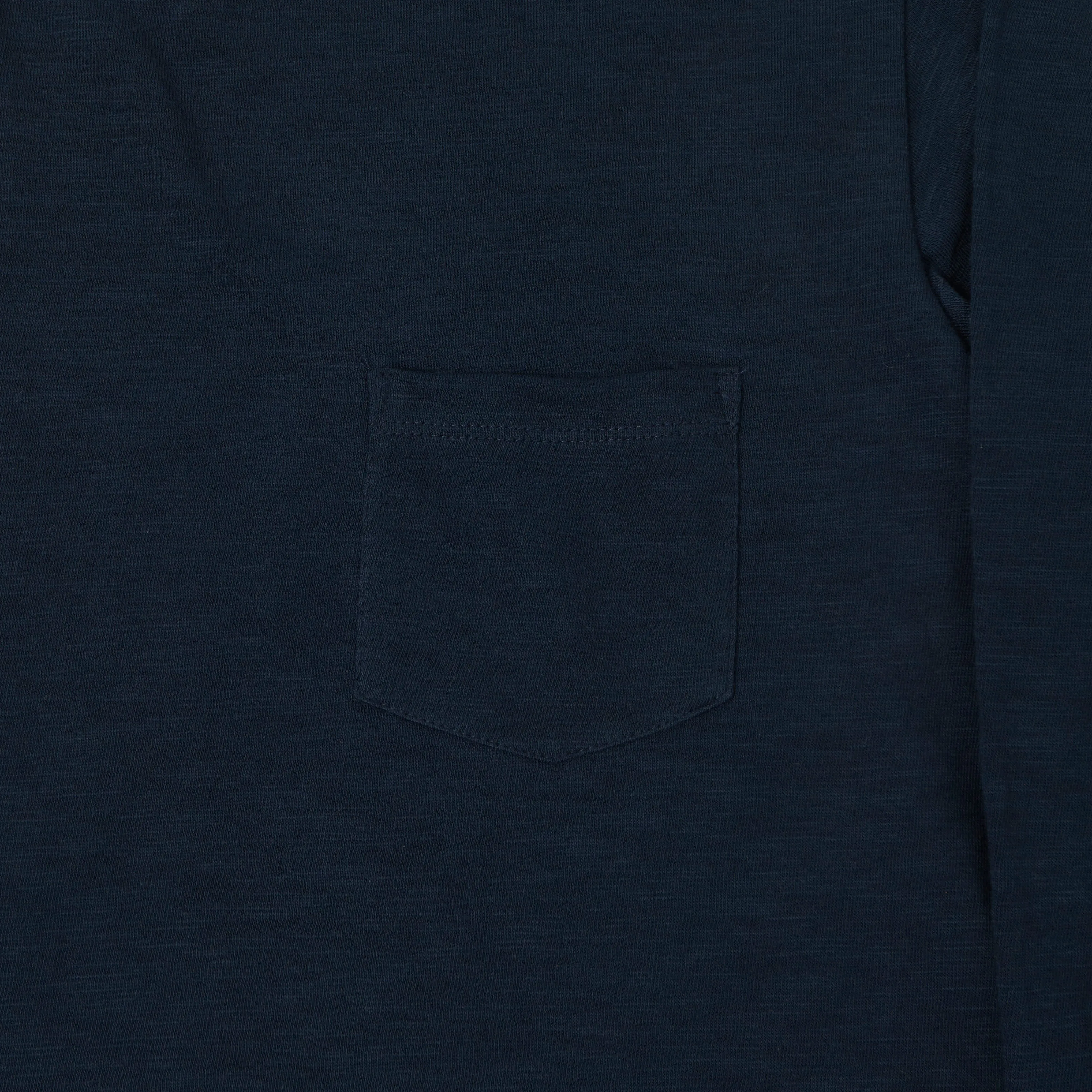 Outclass Double Slub Pocket T-Shirt - Navy sold by Son of a Stag product image thumbnail 4
