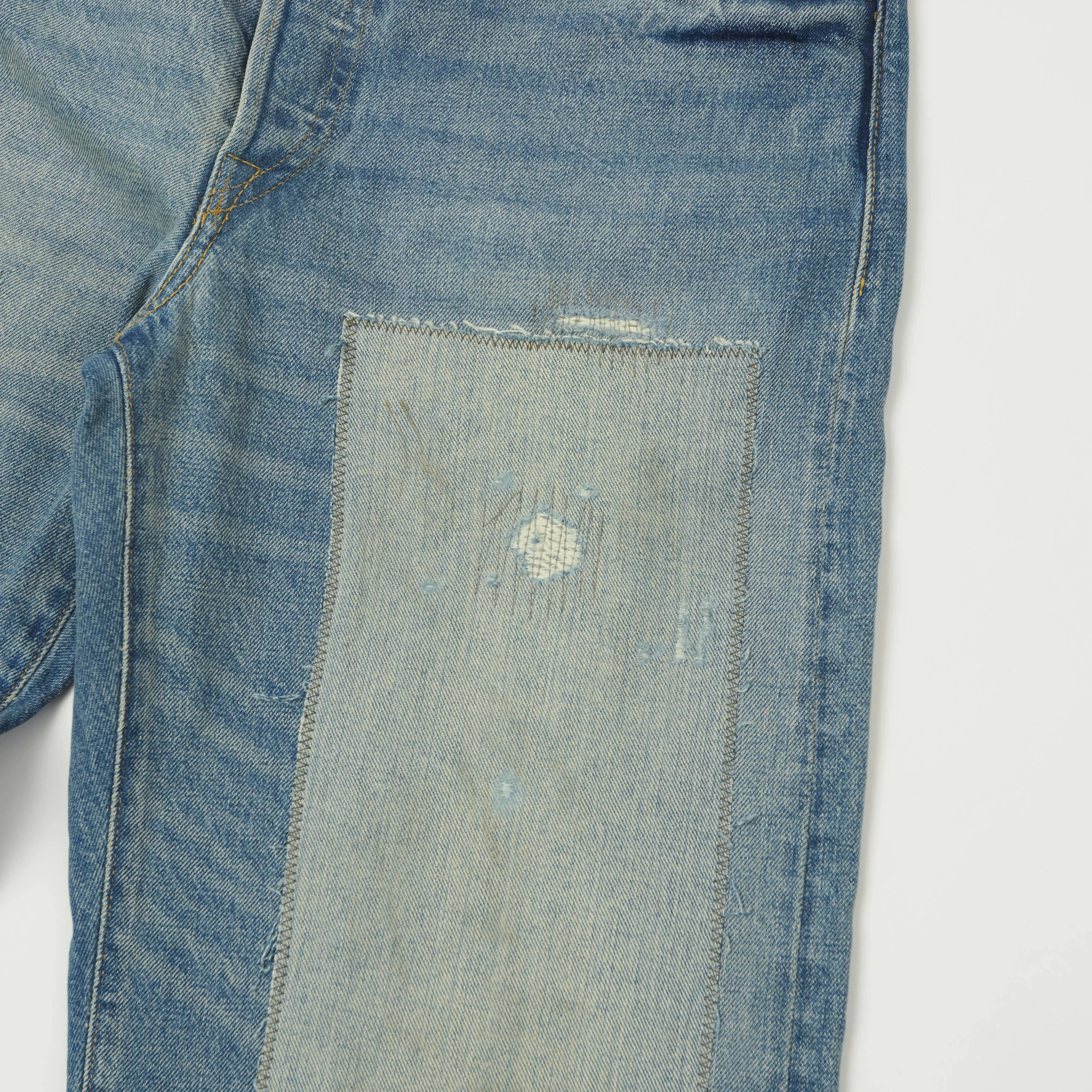 RRL Vintage 5-Pocket 14oz Wide Straight Jean - Midlands Wash sold by Son of a Stag product image thumbnail 3