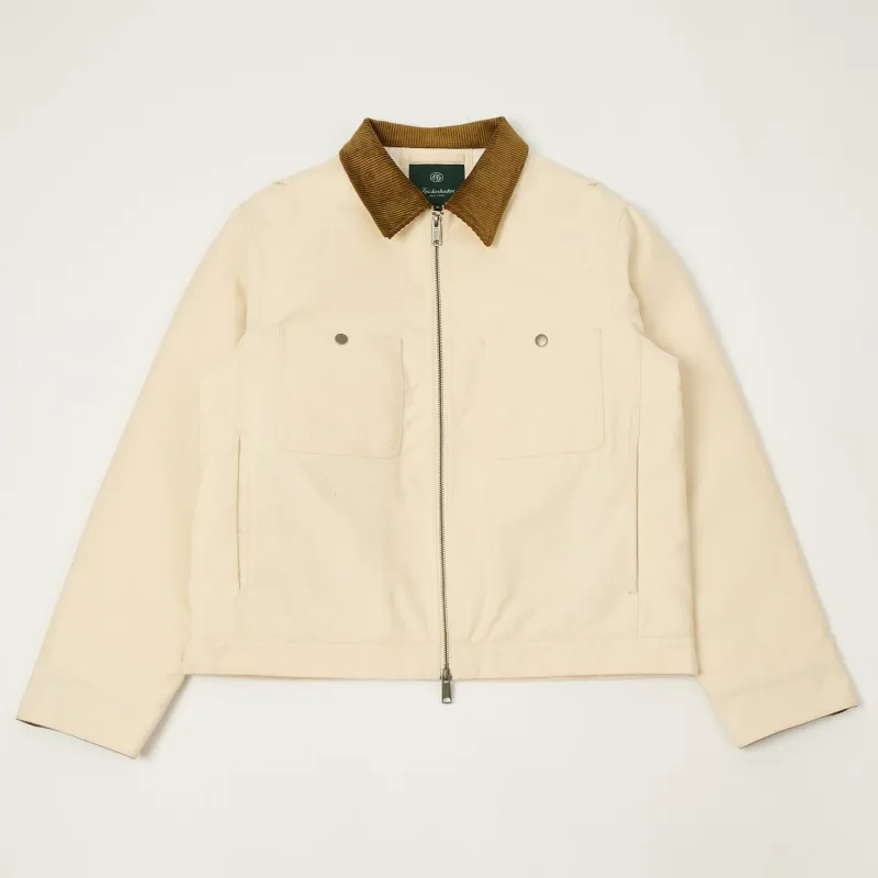 Knickerbocker 'Pacific' Jungle Cloth Jacket - Ecru made by Knickerbocker