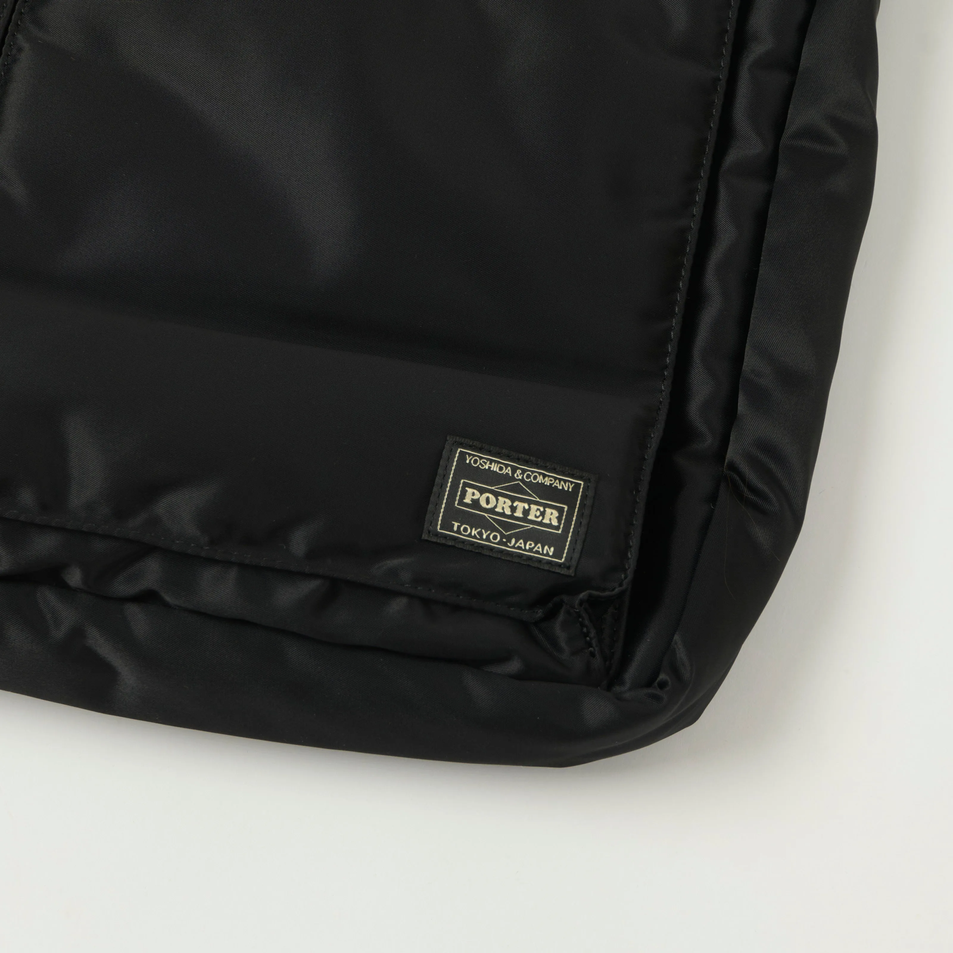 Porter-Yoshida & Co. Bio-Nylon Tanker 2-Way Document Bag - Black sold by Son of a Stag product image thumbnail 2