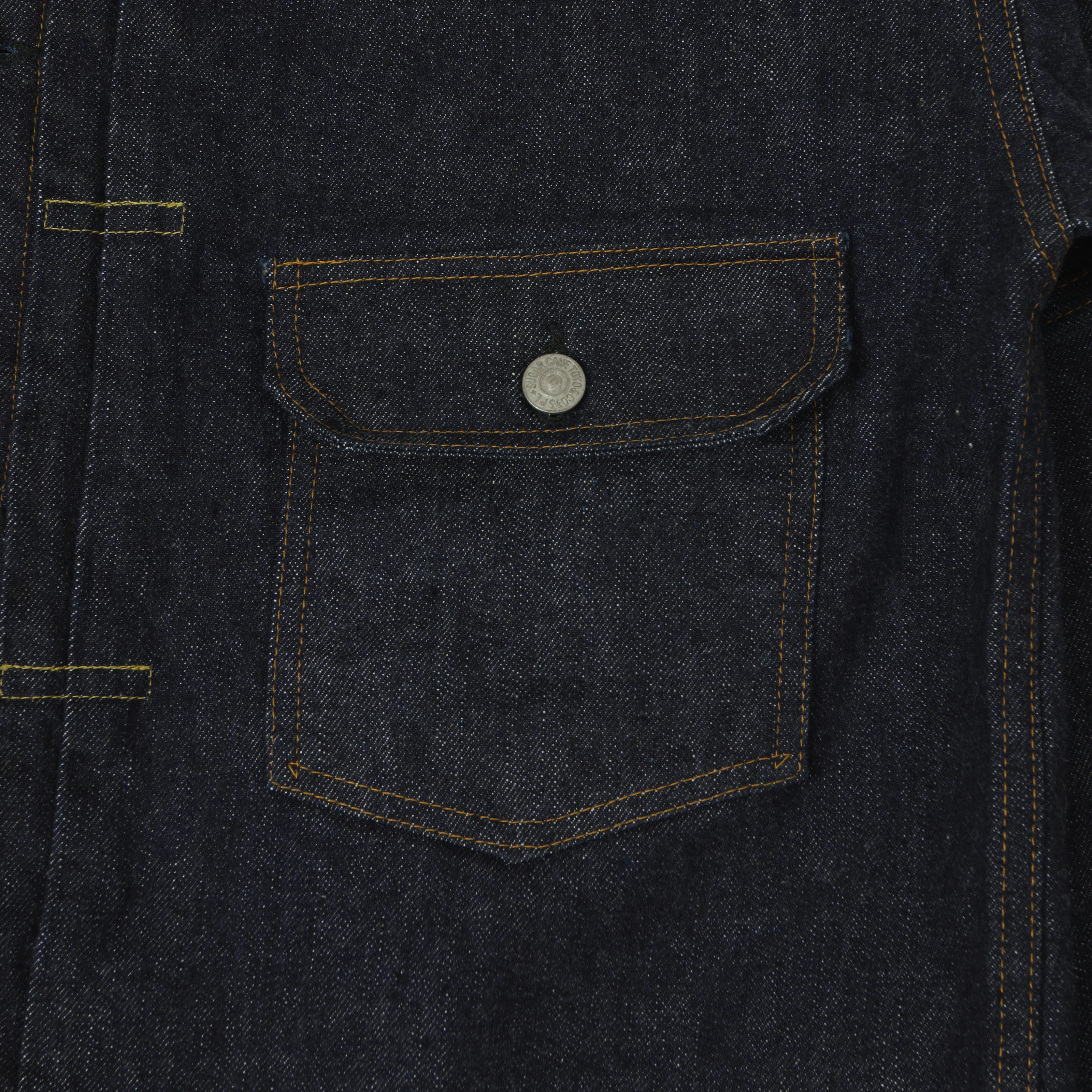 Sugar Cane 1936 Model 13.5oz 'T-Back' Type I Jacket - One Wash sold by Son of a Stag product image thumbnail 3