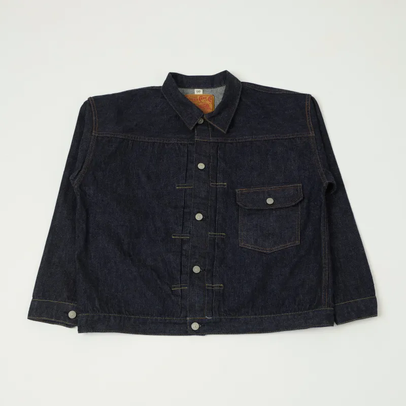 Sugar Cane 1936 Model 13.5oz 'T-Back' Type I Jacket - One Wash sold by Son of a Stag