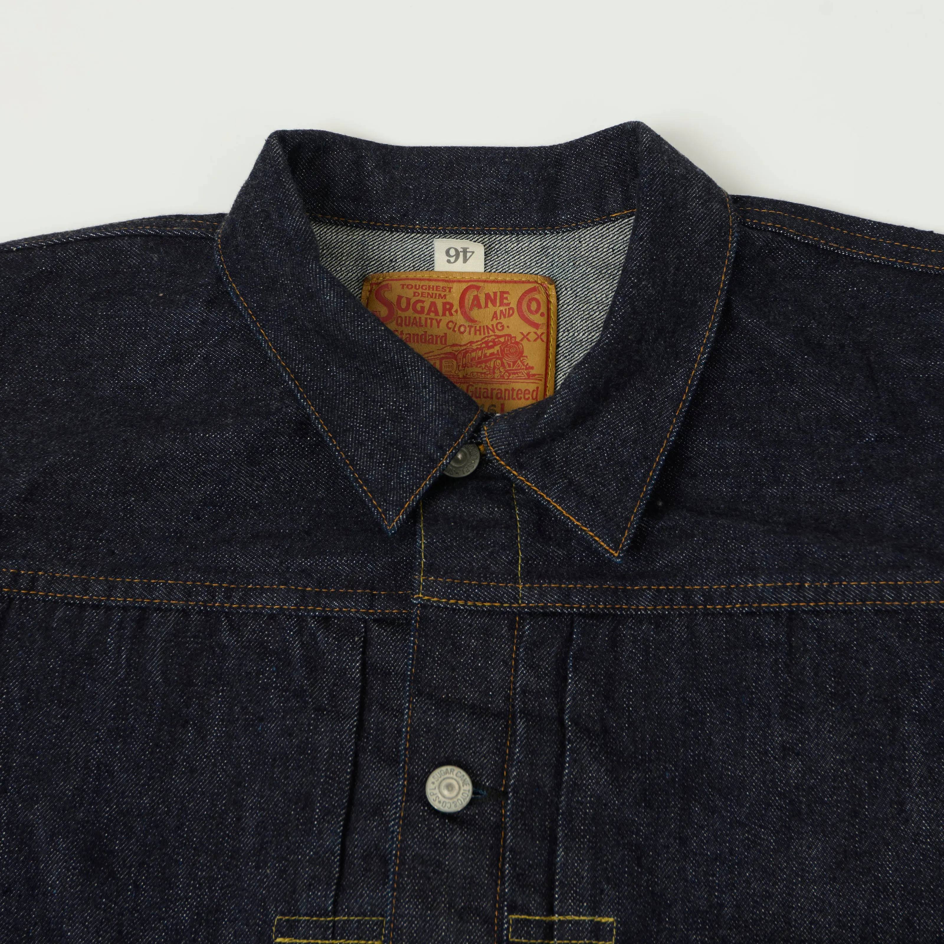 Sugar Cane 1936 Model 13.5oz 'T-Back' Type I Jacket - One Wash sold by Son of a Stag product image thumbnail 2