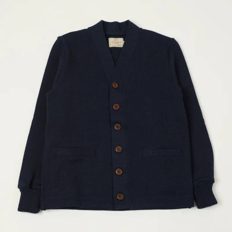 Dehen 1920 Classic Cardigan - Dark Navy sold by Son of a Stag
