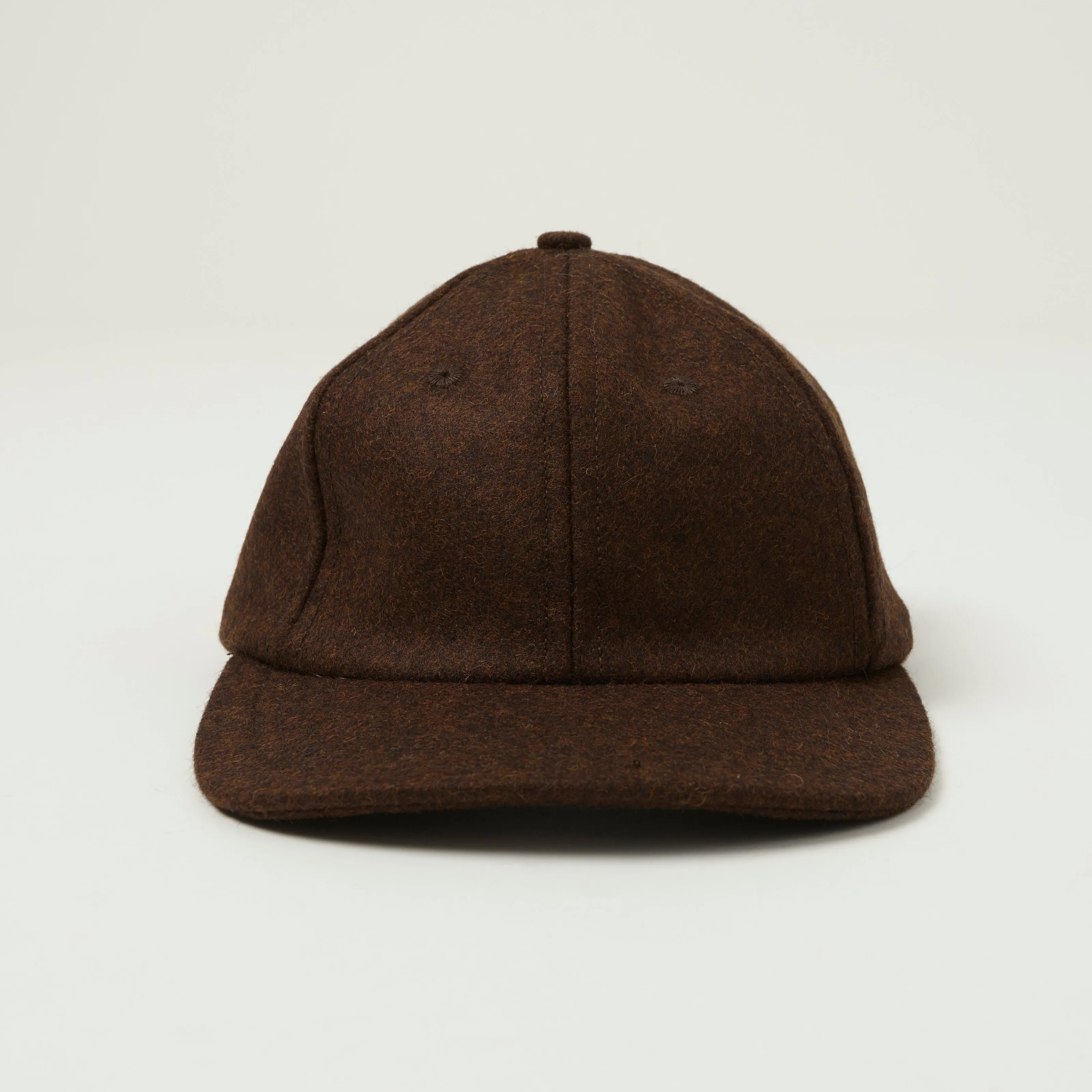 Dehen 1920 Melton Wool Baseball Hat - Red Oak sold by Son of a Stag product image thumbnail 2