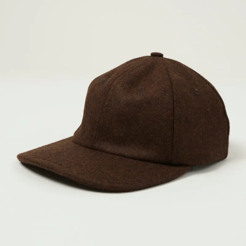 Dehen 1920 Melton Wool Baseball Hat - Red Oak made by Son of a Stag