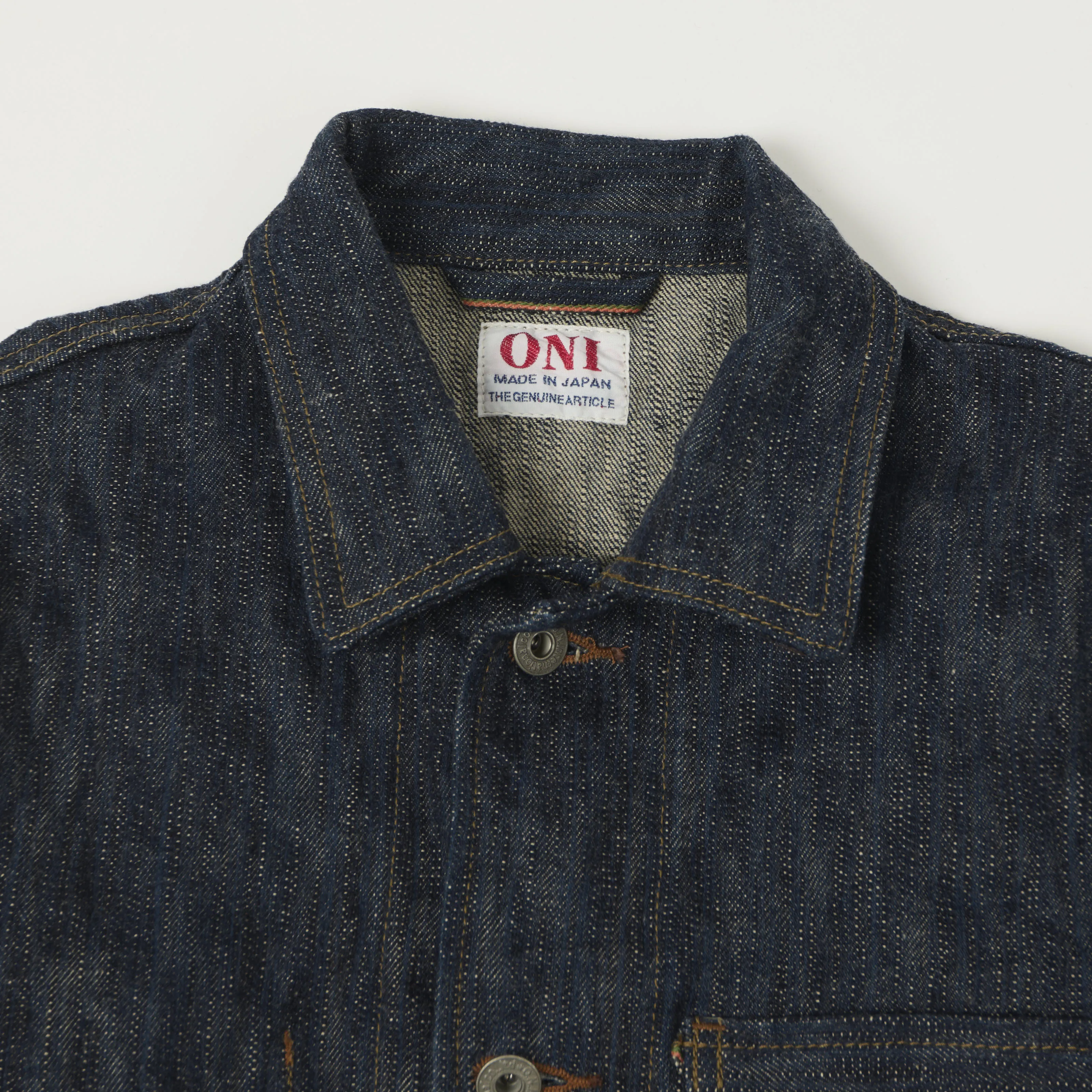 ONI Denim 03502-Kase 16oz Natural Indigo Coverall Jacket - One wash sold by Son of a Stag product image thumbnail 2