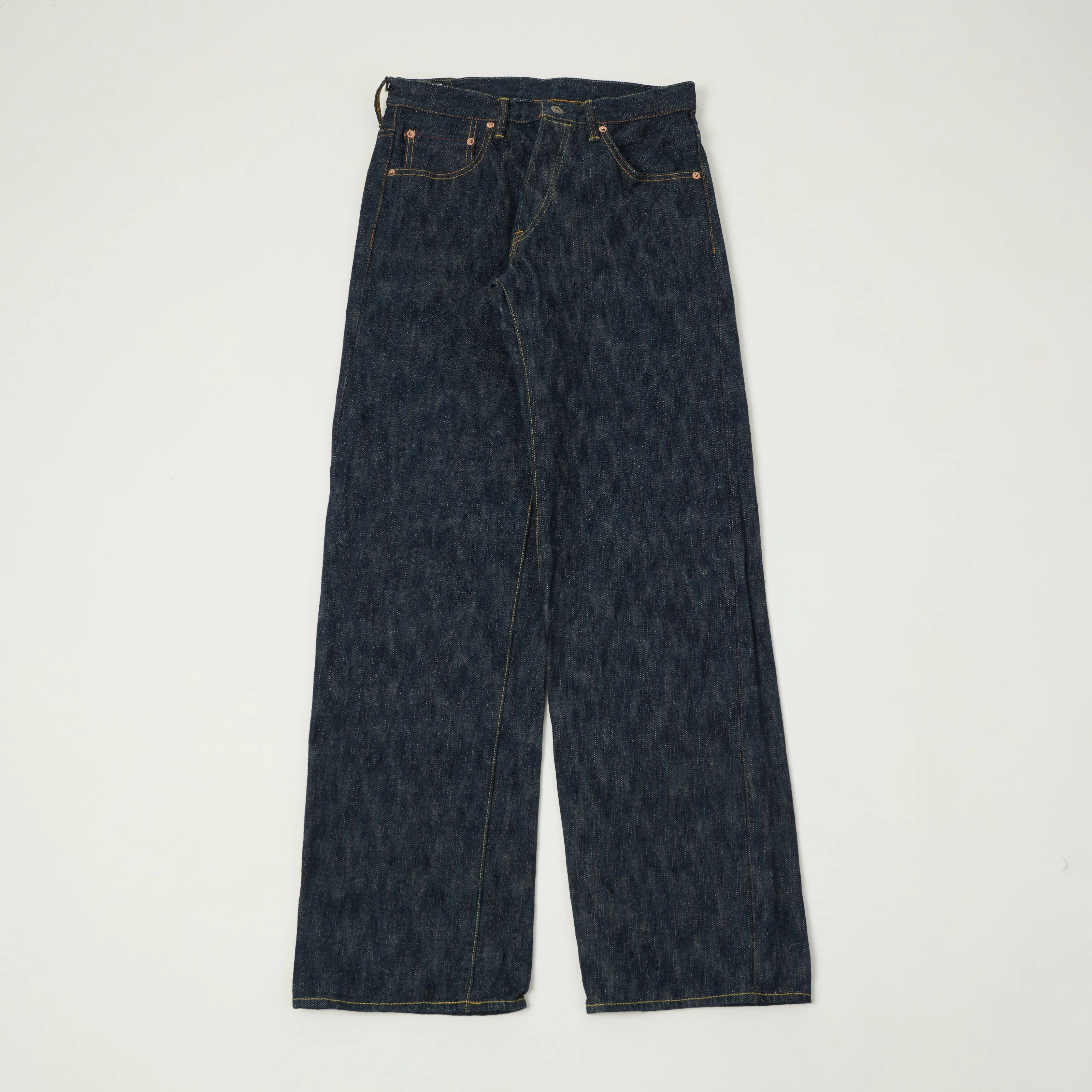 ONI Denim 200 Kase 16oz Natural Indigo Wide Straight Jean - One Wash sold by Son of a Stag