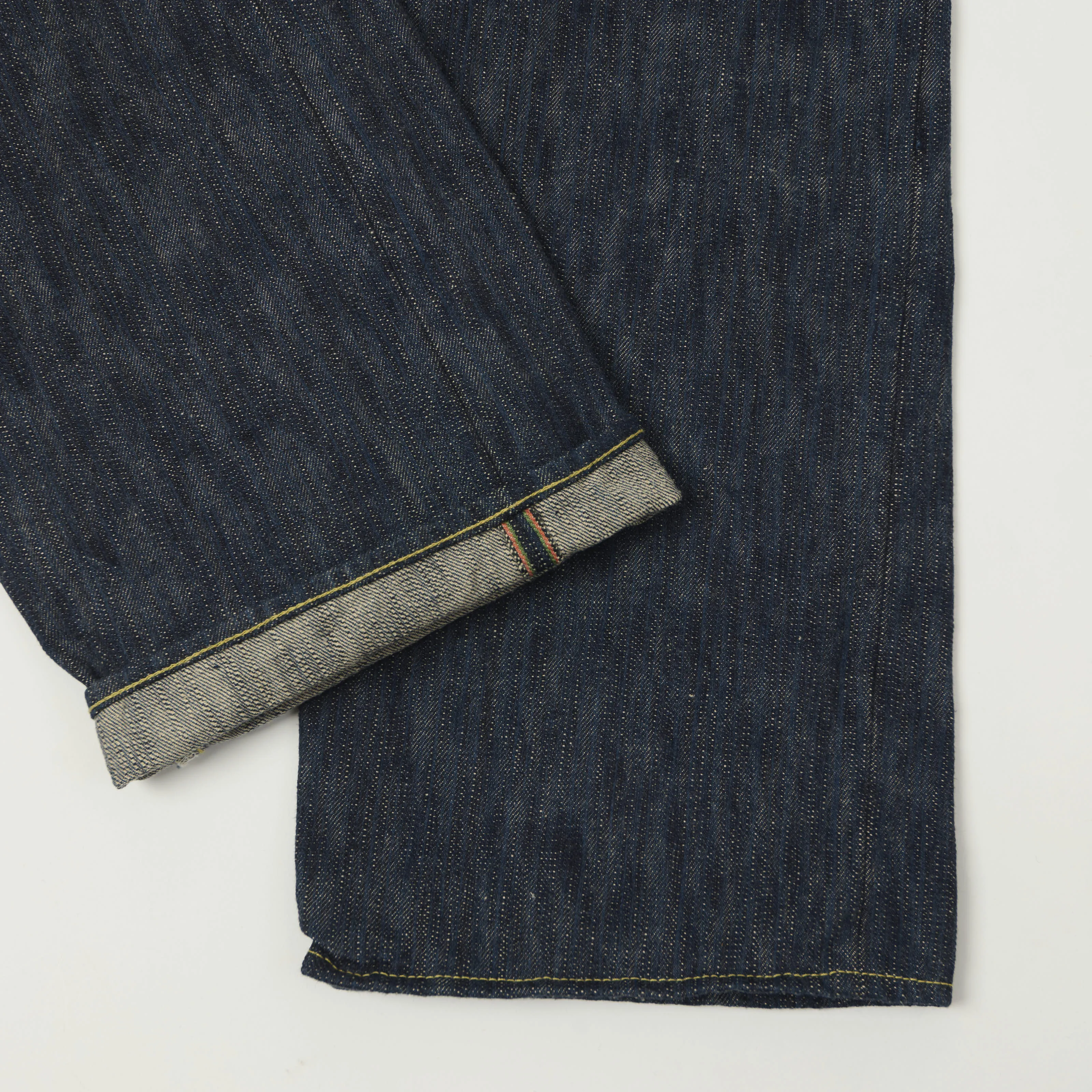 ONI Denim 200 Kase 16oz Natural Indigo Wide Straight Jean - One Wash sold by Son of a Stag product image thumbnail 4