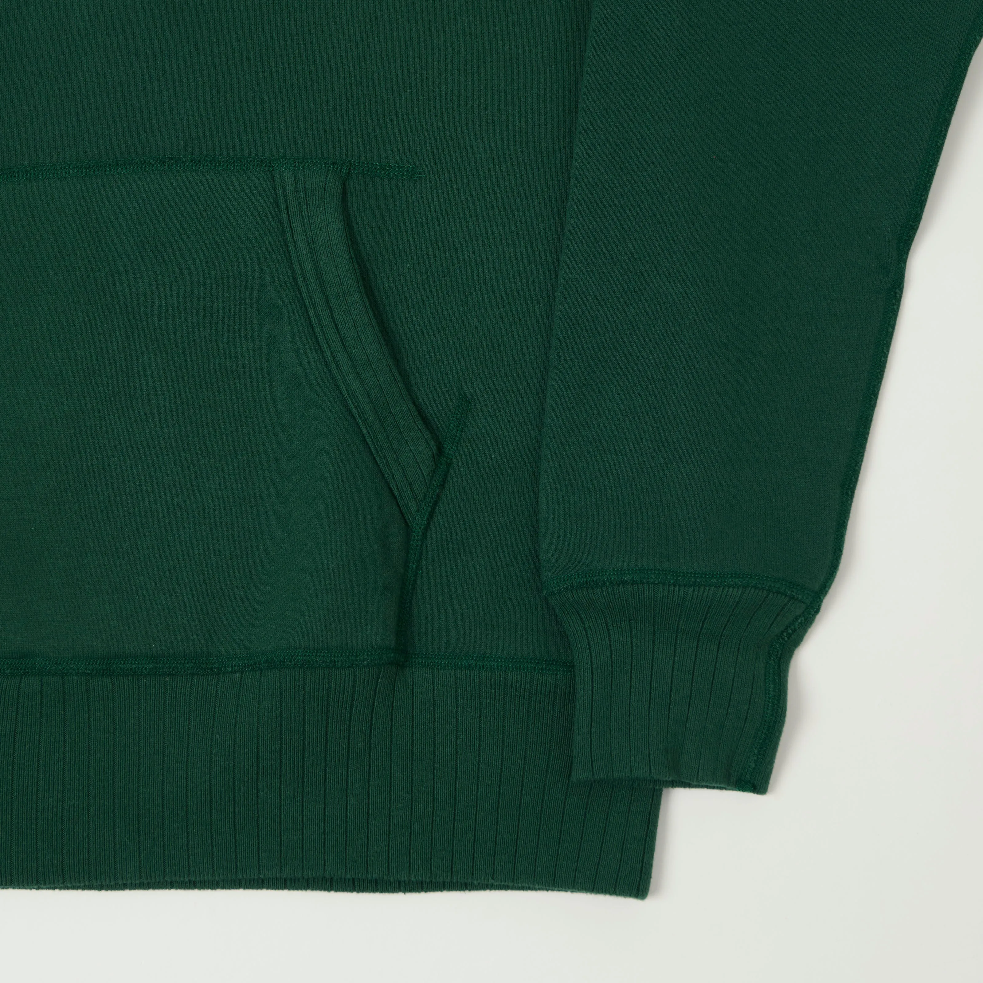 Whitesville Classic Pullover Hoodie - Green sold by Son of a Stag product image thumbnail 3