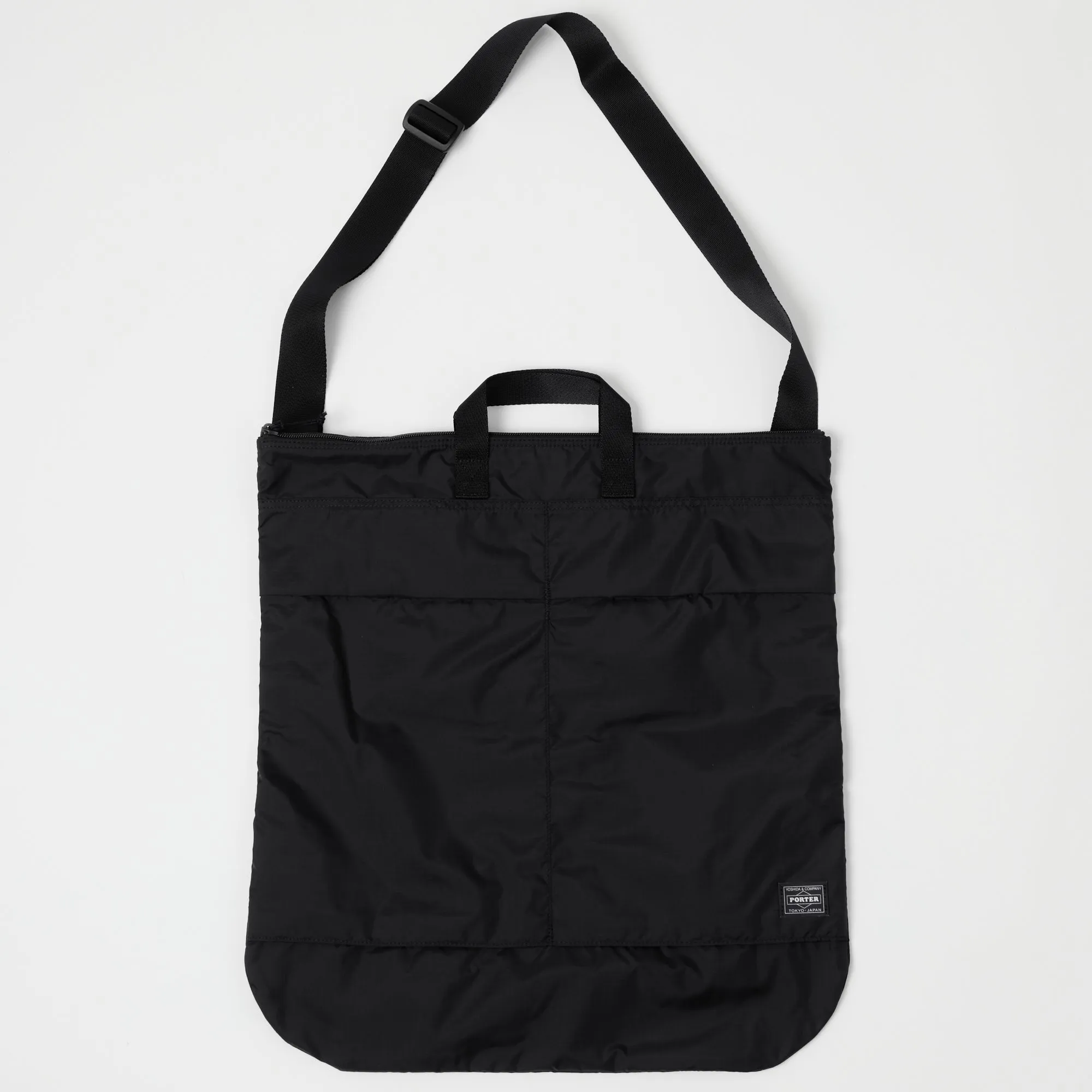 Porter-Yoshida & Co. Flex 2Way Helmet Bag - Black sold by Son of a Stag
