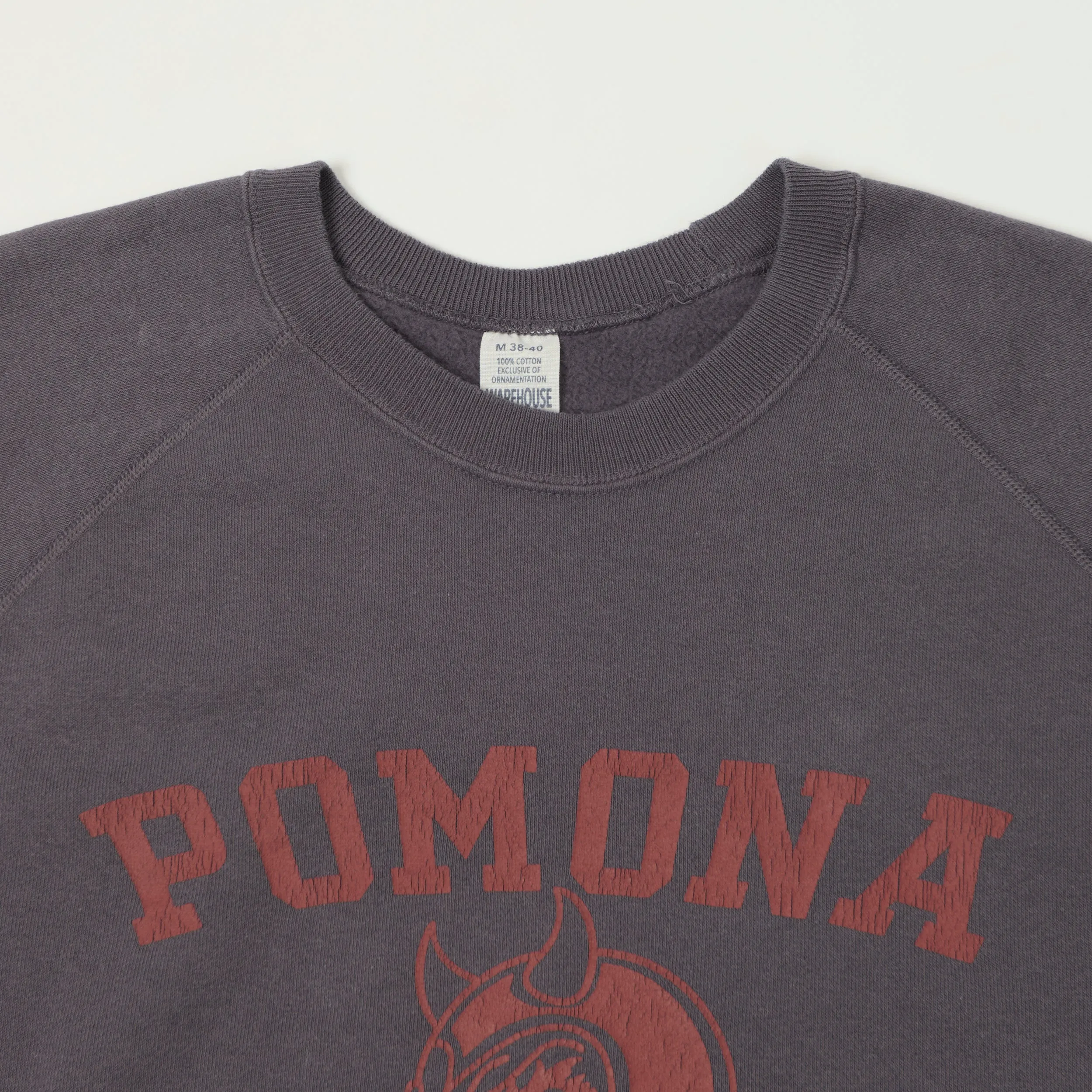 Warehouse & Co 461 'Pomona' Raglan Sleeve Sweatshirt - Navy sold by Son of a Stag product image thumbnail 2