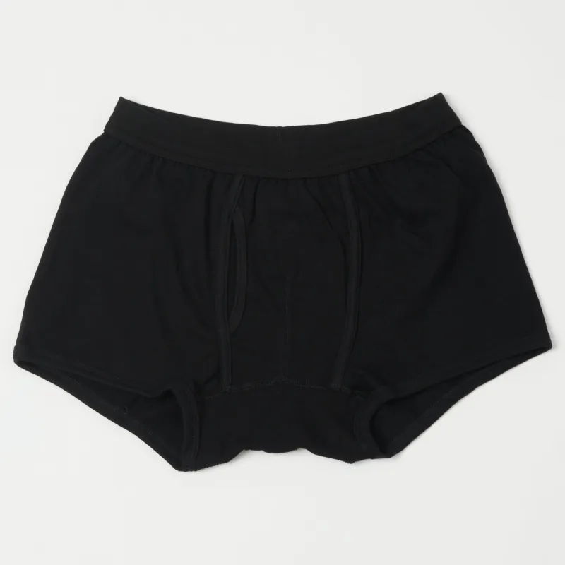 Merz b. Schwanen 254 Boxer Brief - Deep Black sold by Son of a Stag