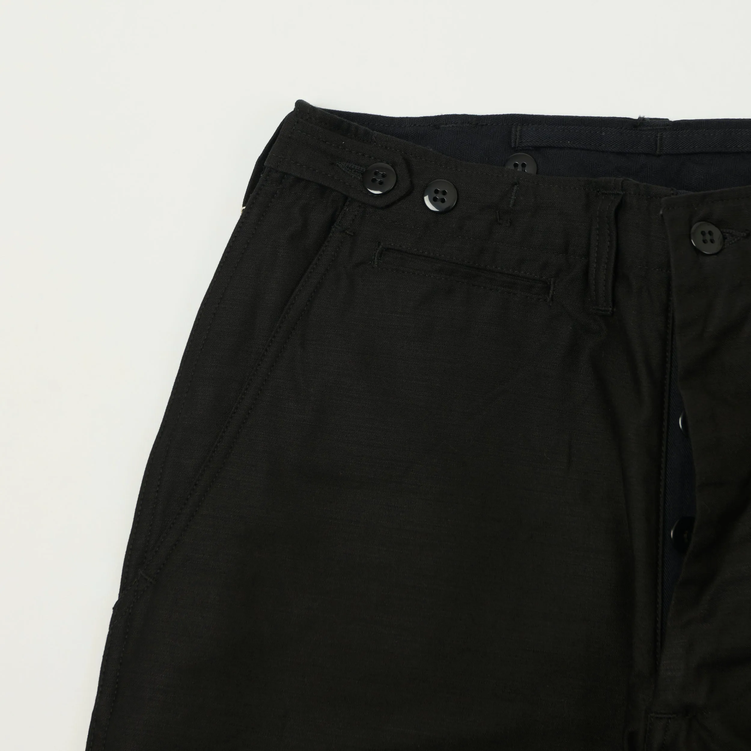 Buzz Rickson's x William Gibson U.S. Army M-53 Trouser - Black sold by Son of a Stag product image thumbnail 4
