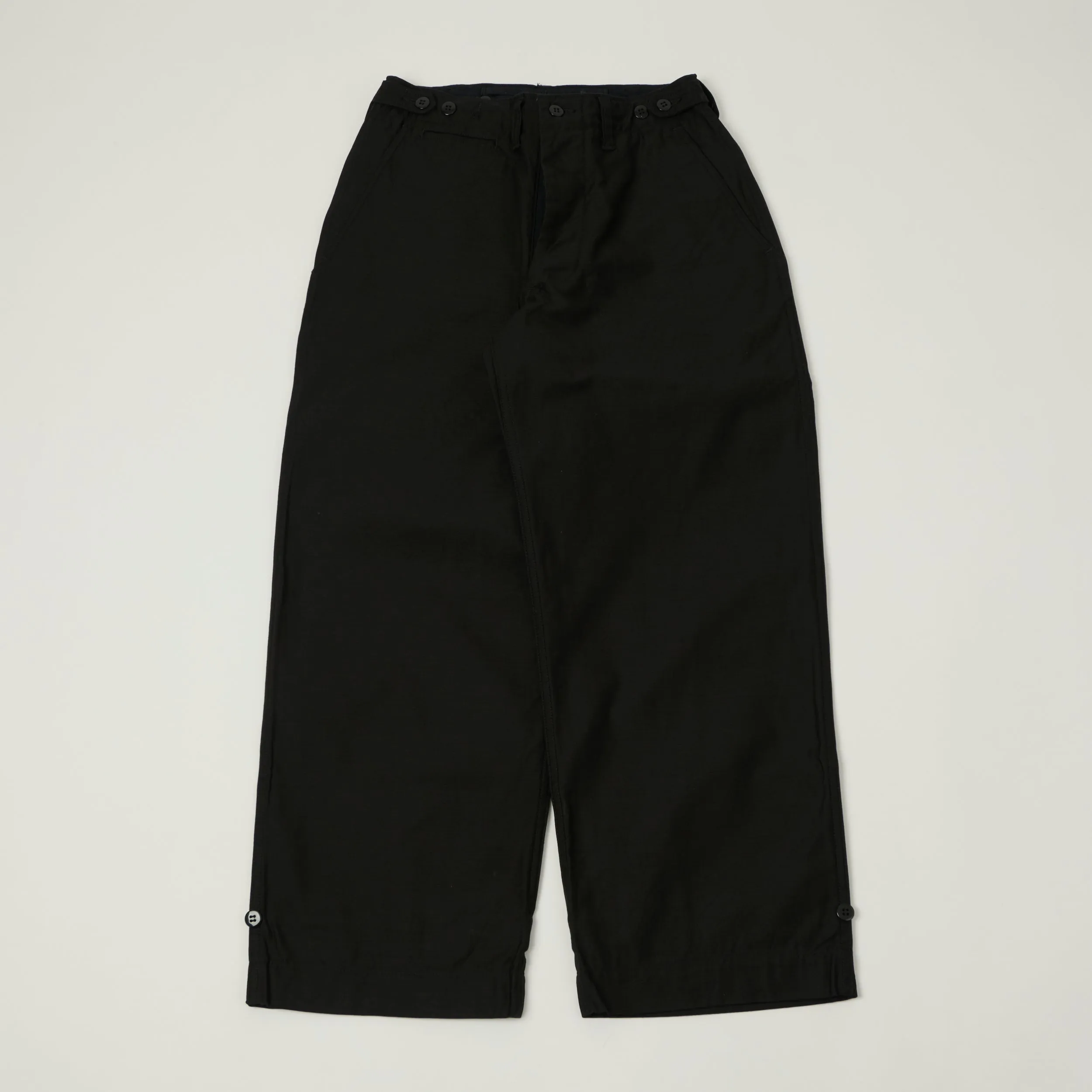 Buzz Rickson's x William Gibson U.S. Army M-53 Trouser - Black sold by Son of a Stag