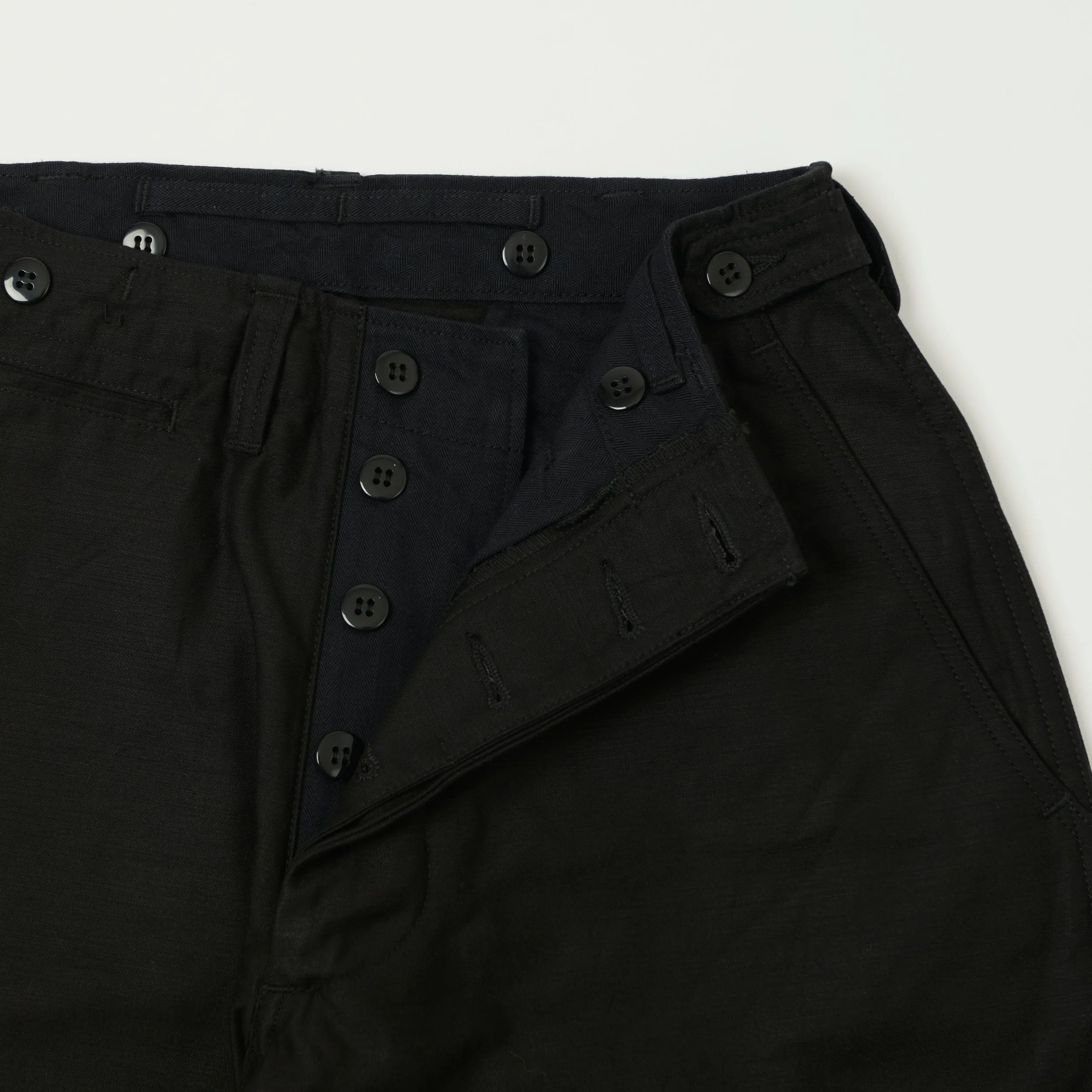 Buzz Rickson's x William Gibson U.S. Army M-53 Trouser - Black sold by Son of a Stag product image thumbnail 5