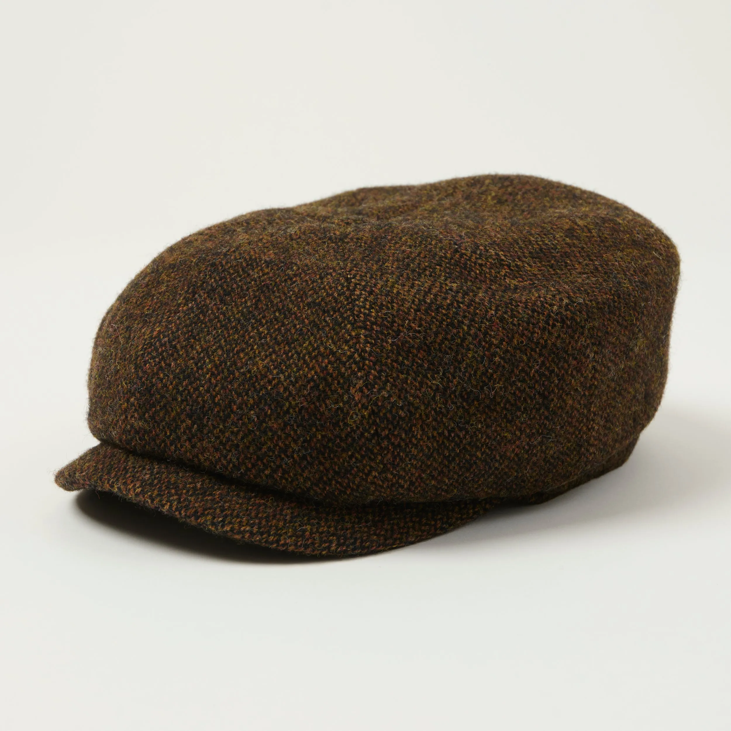 Stetson Hatteras Wool Flat Cap - Burned Orange sold by Son of a Stag