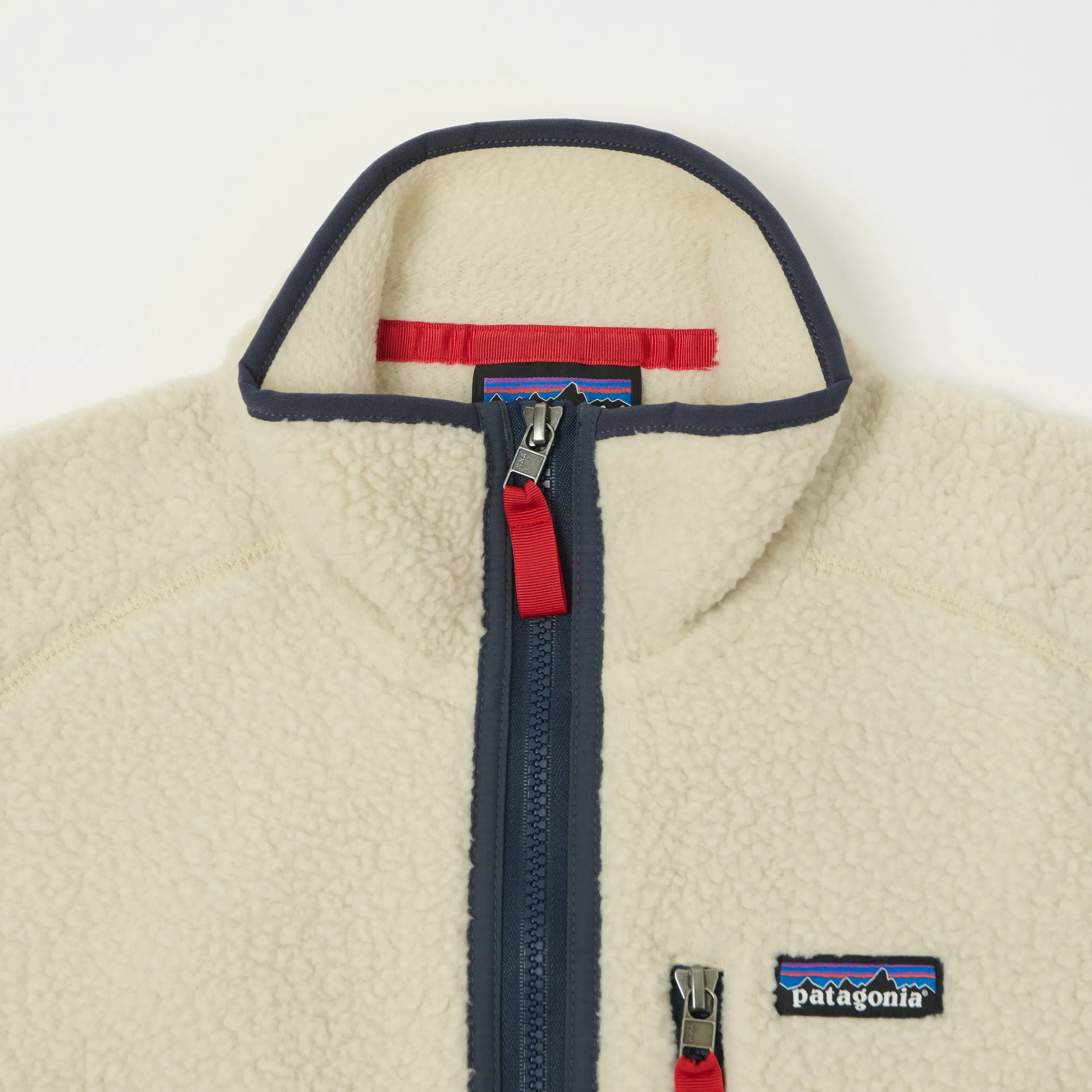 Patagonia Retro Pile Vest - Pelican/Smolder Blue sold by Son of a Stag product image thumbnail 2