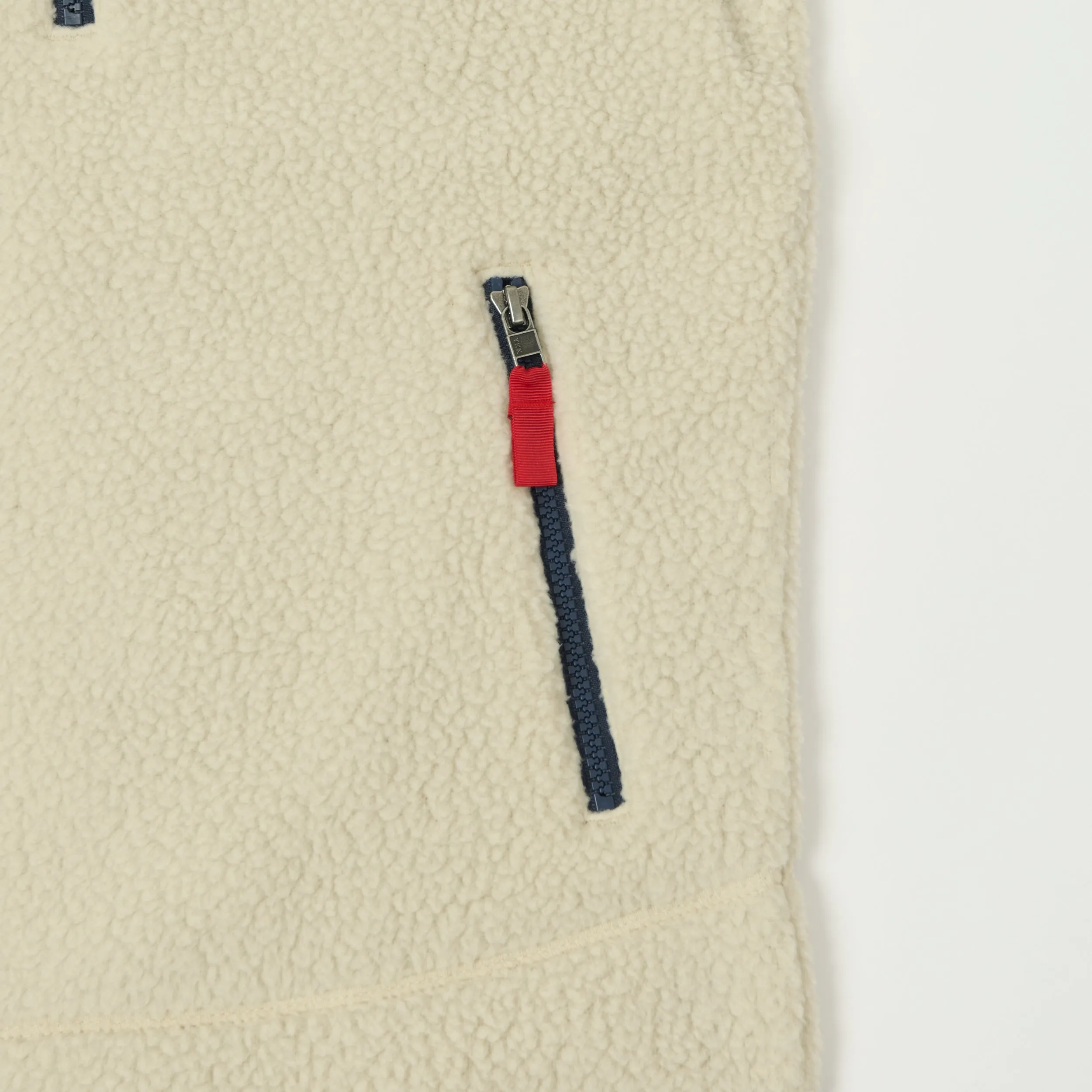 Patagonia Retro Pile Vest - Pelican/Smolder Blue sold by Son of a Stag product image thumbnail 3