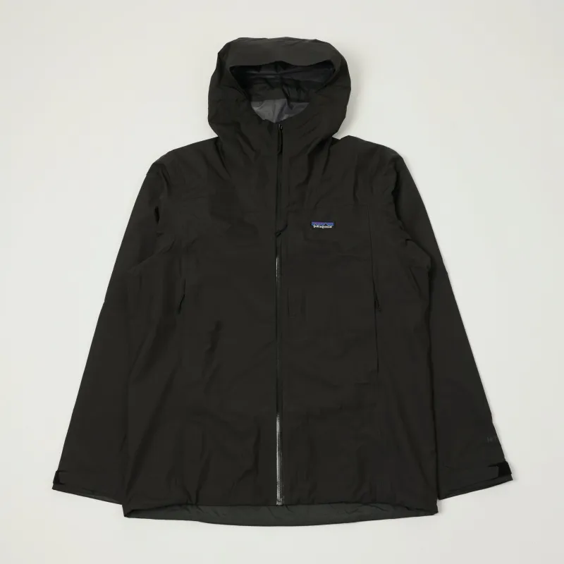 Patagonia Boulder Fork Rain Jacket - Black sold by Son of a Stag