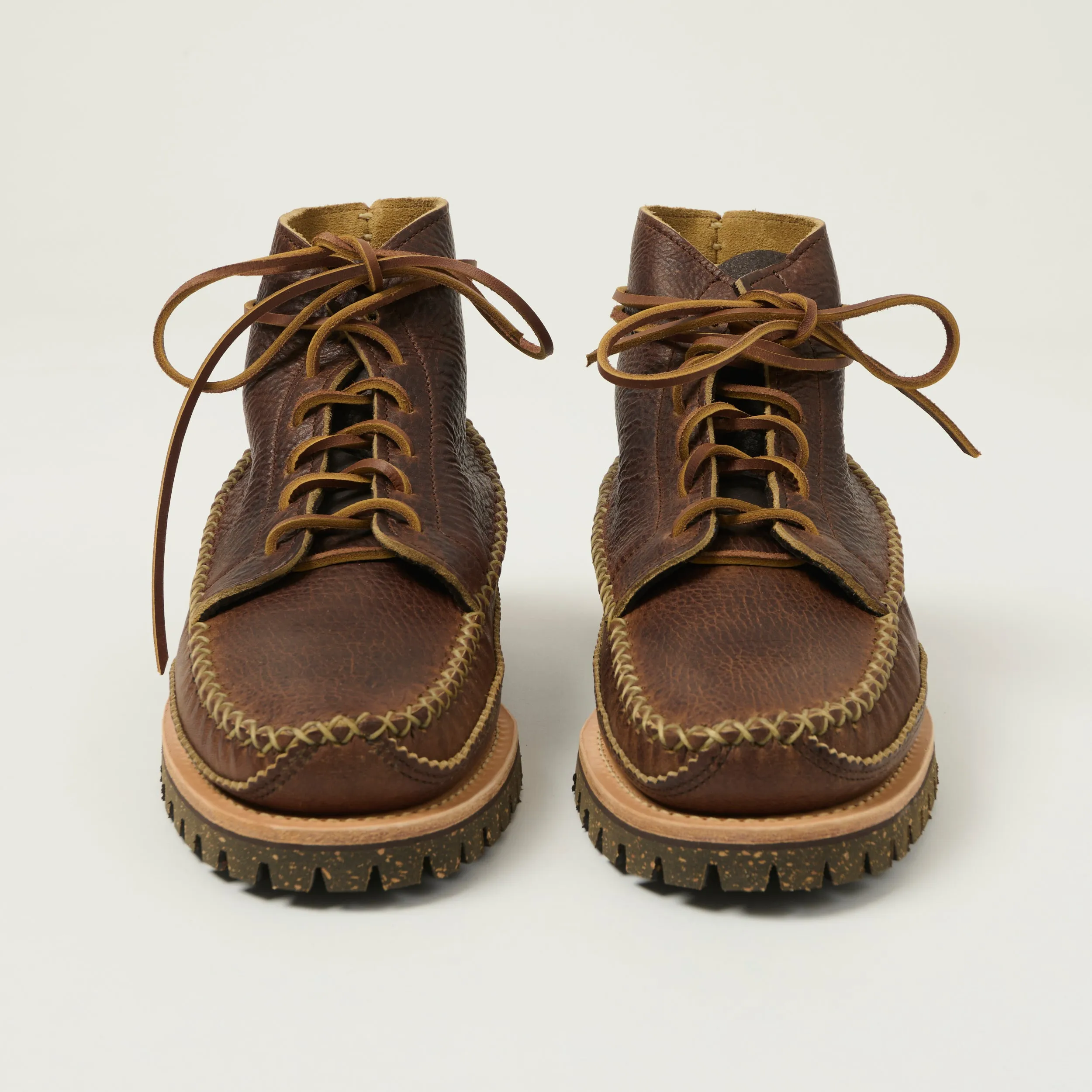 Yuketen All Handsewn Maine Guide 6 Eye Boots - Chromexel Brown sold by Son of a Stag product image thumbnail 3
