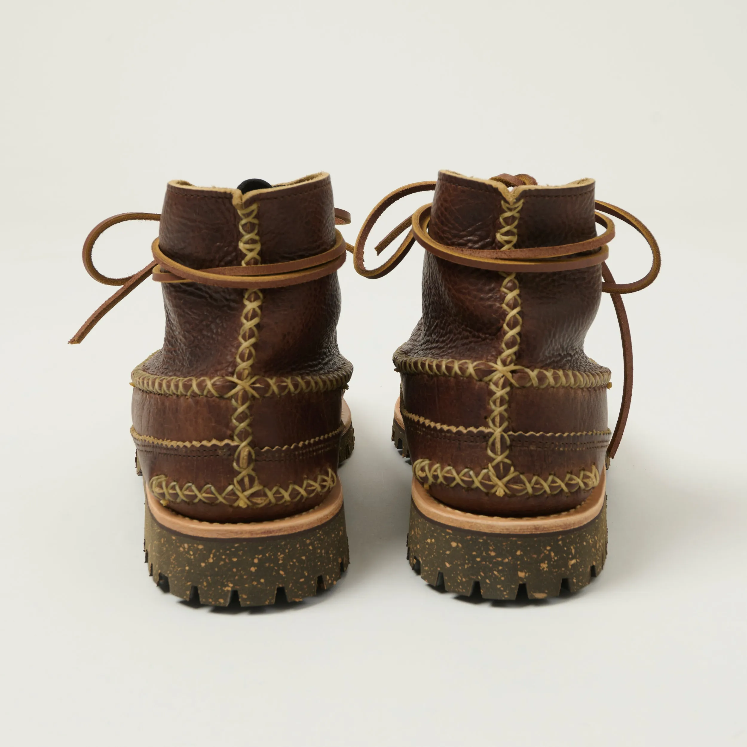 Yuketen All Handsewn Maine Guide 6 Eye Boots - Chromexel Brown sold by Son of a Stag product image thumbnail 4