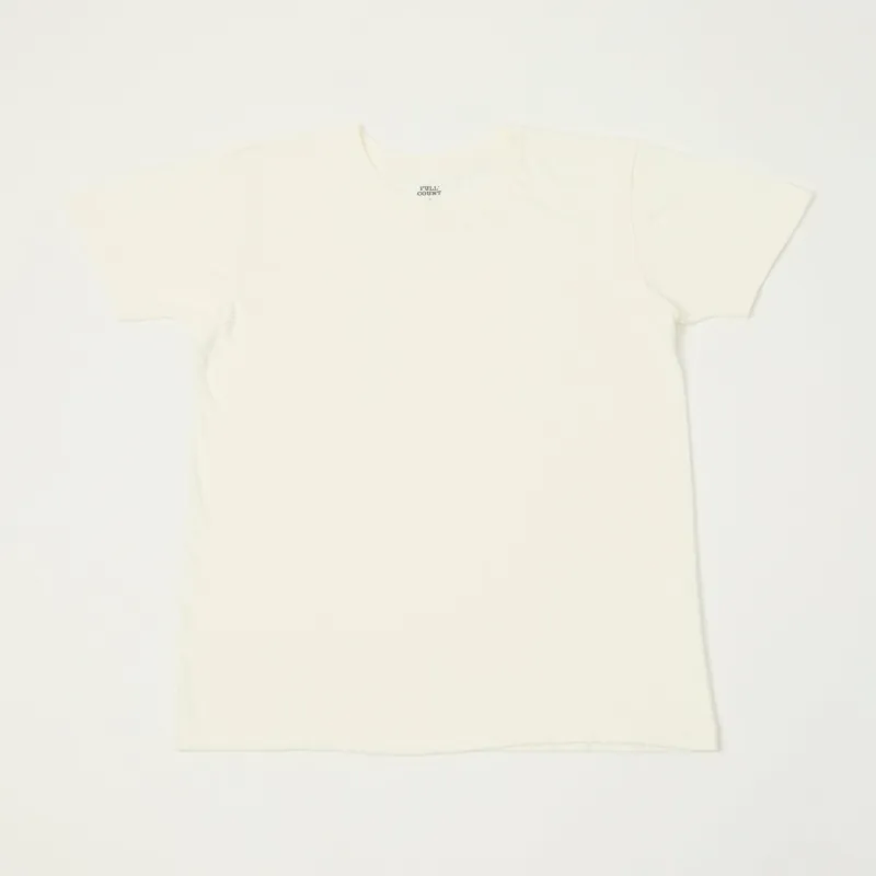 FULLCOUNT 5503 Classic Crew Neck 2 Pack - White sold by Son of a Stag