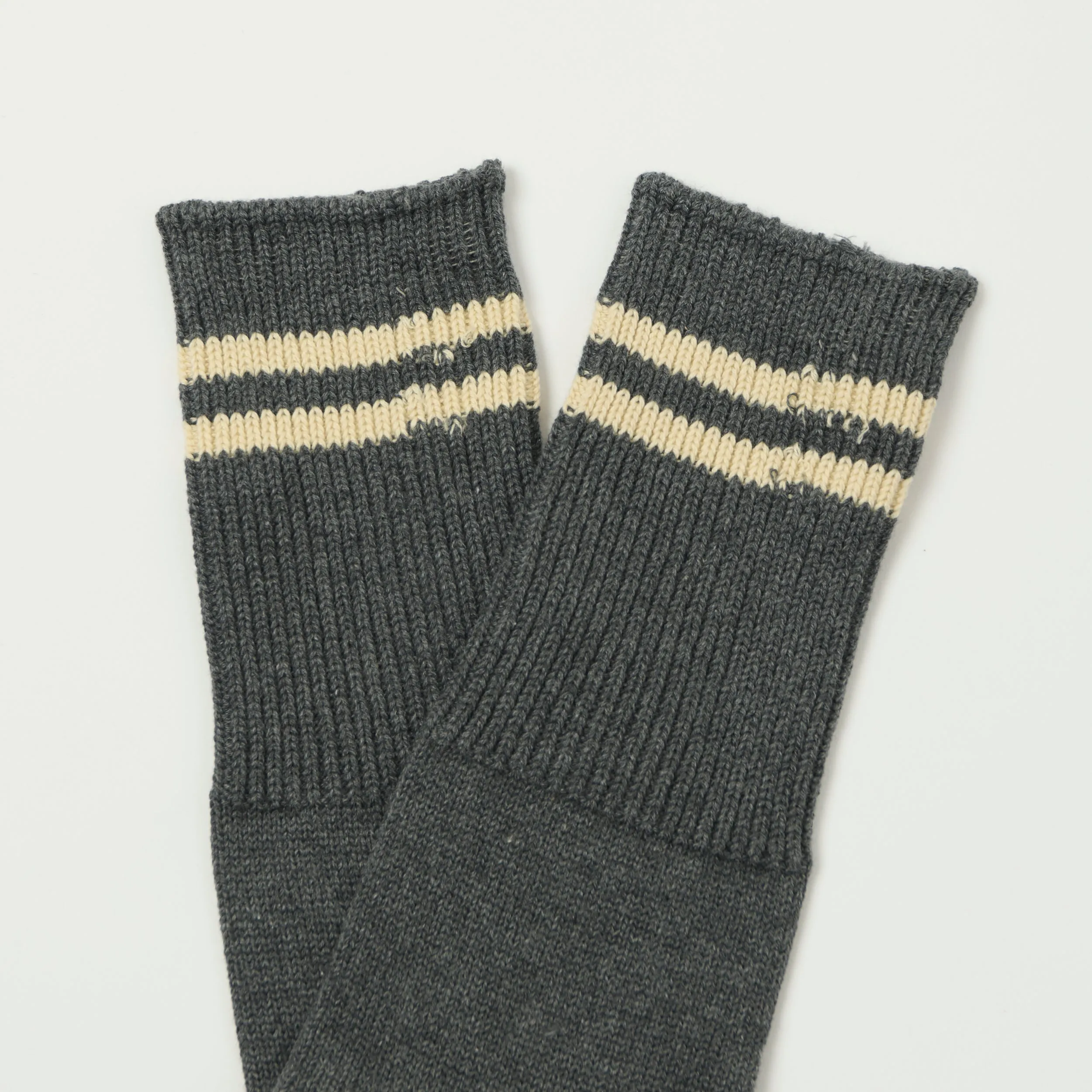 FULLCOUNT 6110 Military Sock - Charcoal Grey sold by Son of a Stag product image thumbnail 2